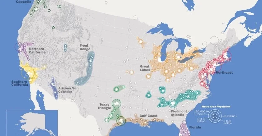 Why Infrastructure Spending Should Empower Megaregions