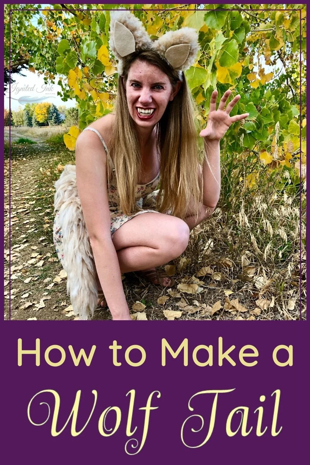 Growing Tails: How to Make a Realistic Wolf Tail Out of Yarn