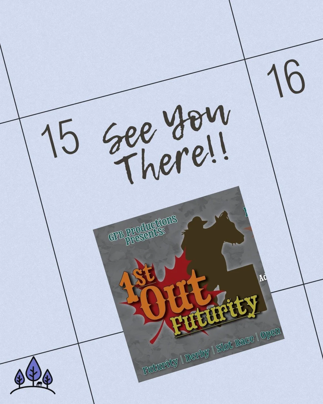 Next Saturday, GFB Barrel Racing Productions (find them on FB) has their 1st Out Futurity in Devils Lake, ND at the new Peterson Arena, and we plan to be there (at least on Saturday)! 😊

How long I can get a sitter for will determine how long I can 