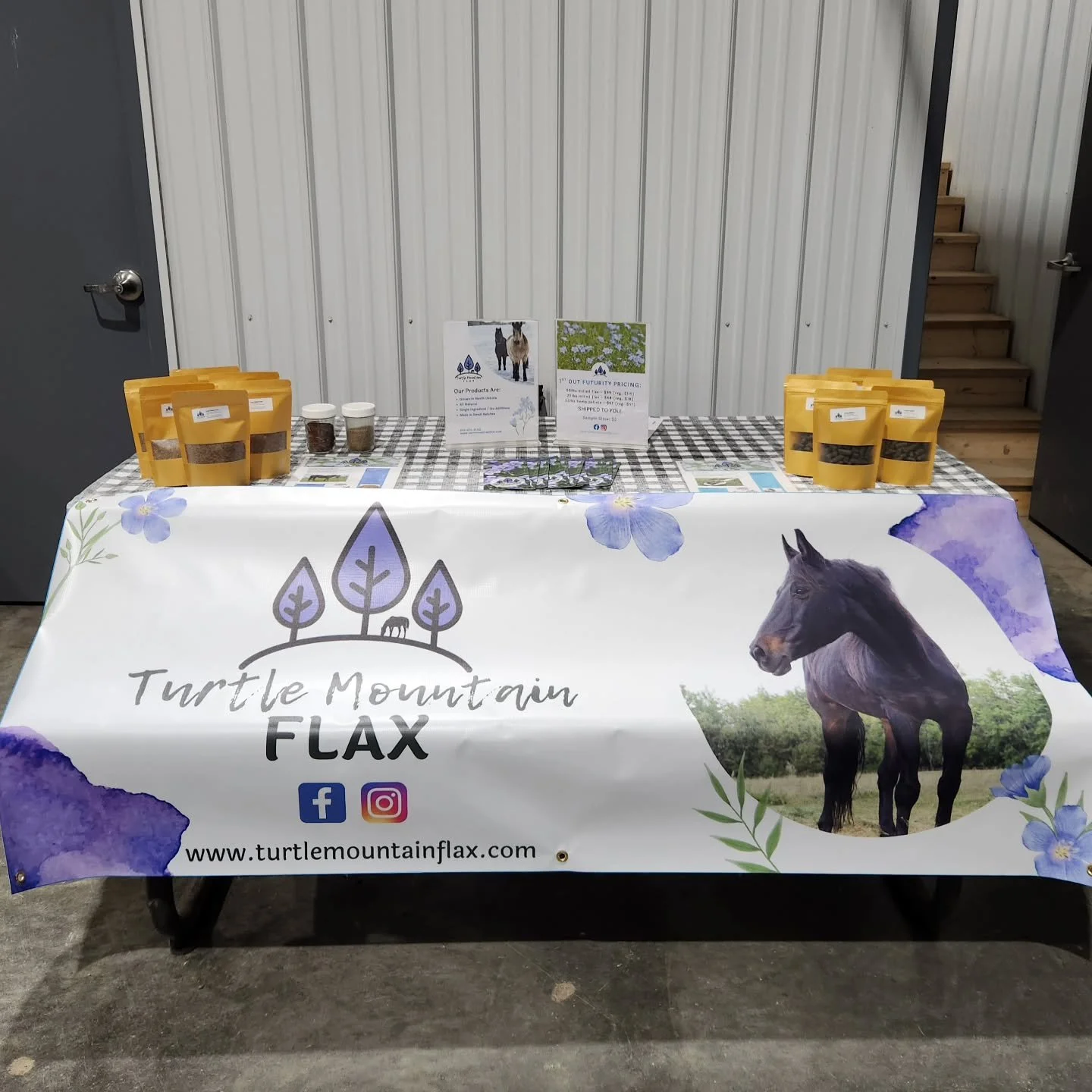 Come visit us at the Ramsey County Fairgrounds - Devils Lake ND - this afternoon!! Order a bag, get a sample or just stop to chat!

(Yes, I said order a bag 😅 You guys *completely* cleaned me out between online orders and preorders here, but we'll s