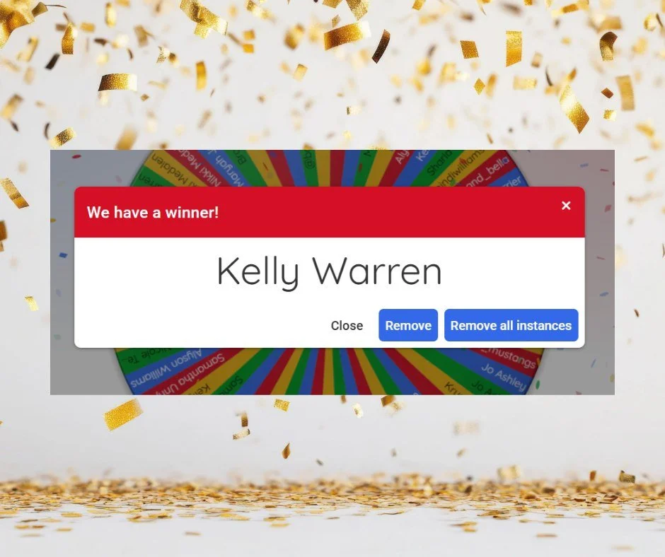 Happy Monday and Happy DECEMBER! Can't believe it's already nearly the end of the year. Well, I can a little when I walked outside and it was 1&deg; 😅

Thank you to all who participated in our Black Friday/Small Business Saturday giveaway - as promi