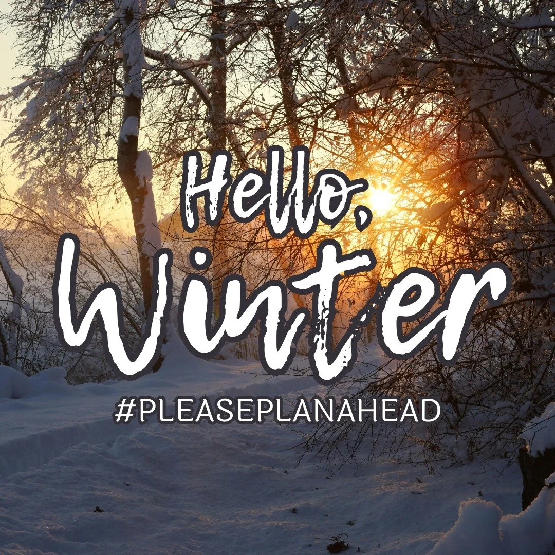 'Tis the season! 
We are located in North Dakota, so while many of you have nice mild winters.... we do not 😂

With the weather today &amp; how the road report looks...it's a good time for our  annual winter season reminder: 

If the road conditions