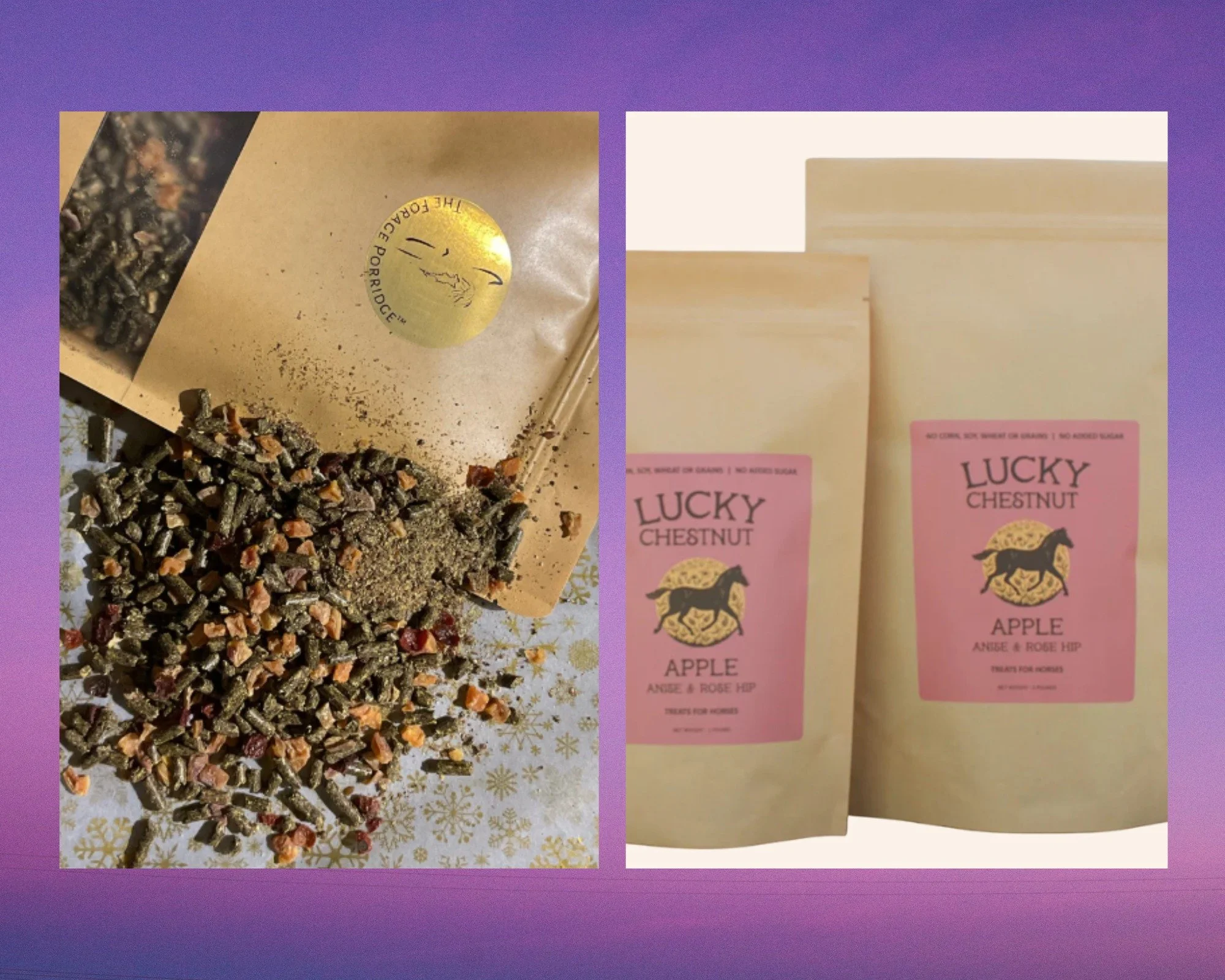 Did you know you can get our cold-milled flax in other products too?! 
Two woman-owned small businesses use our flax in their products! 🙌

@theforageporridge makes forage based mash kits and uses our flax in some flavors! They're awesome &amp; easy 