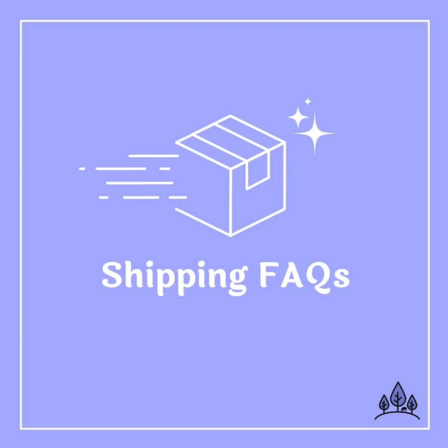 Shipping &amp; Delivery FAQs! 🚚

Now that we've had about a week of new UPS....I'm ok saying it's going pretty smoothly! It does appear we still are part of rural deferral and do not get Wednesday's still 🙃

But here's some more FAQs!

1) When will