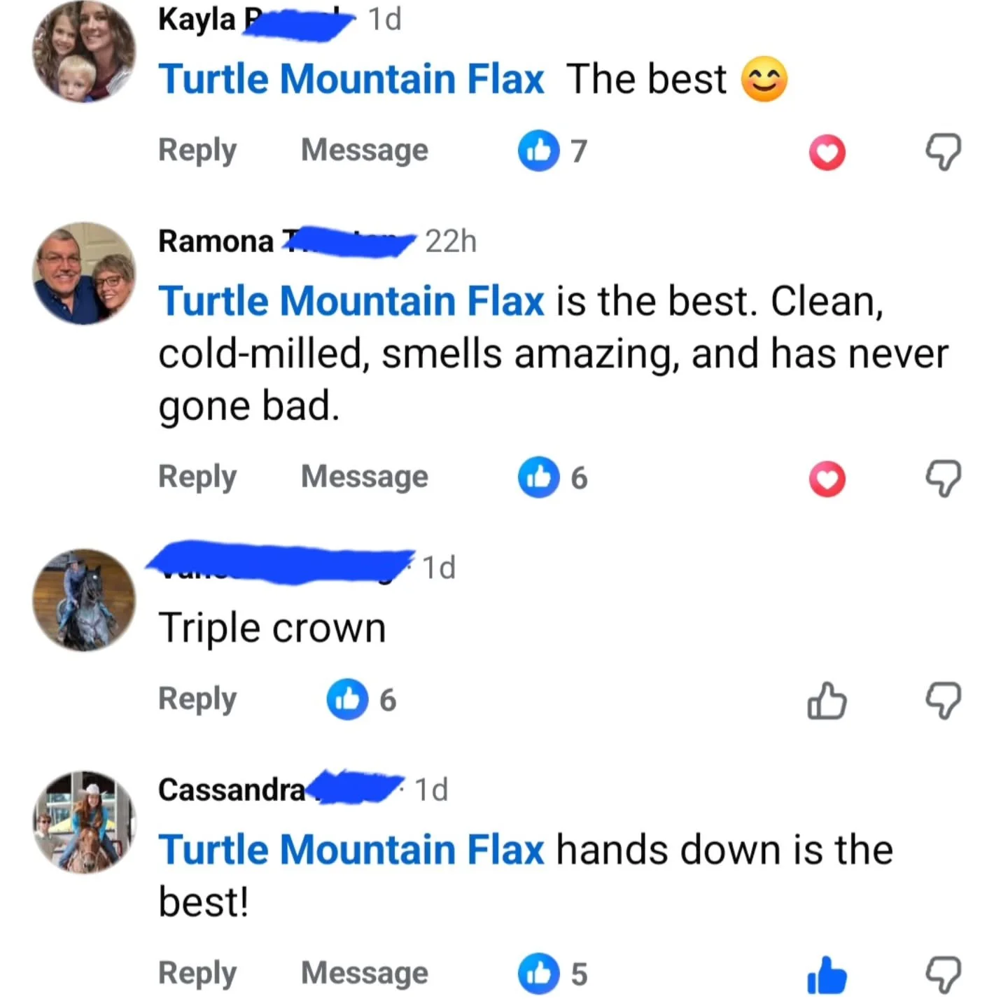 Seeing all of these tags pop up never fails to make my day 🥰 And there were a bunch more on this nutrition thread too! Thank you all &zwj;💜

On a side note, there was a bit of misinformation about flax in general on that post, mainly people saying 