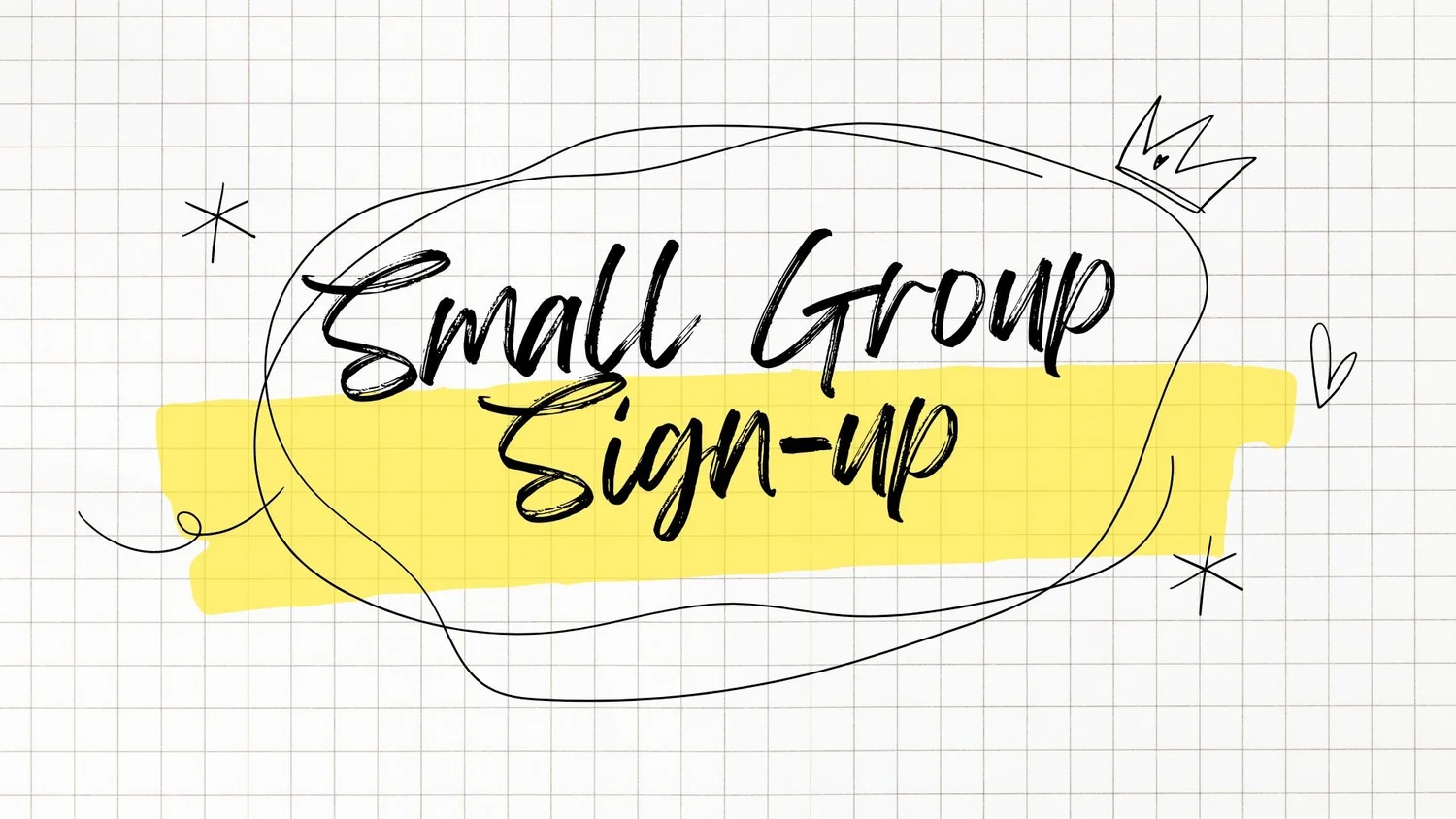 Gjerup Sign Small Group Sign-Up — Chillicothe Christian Church