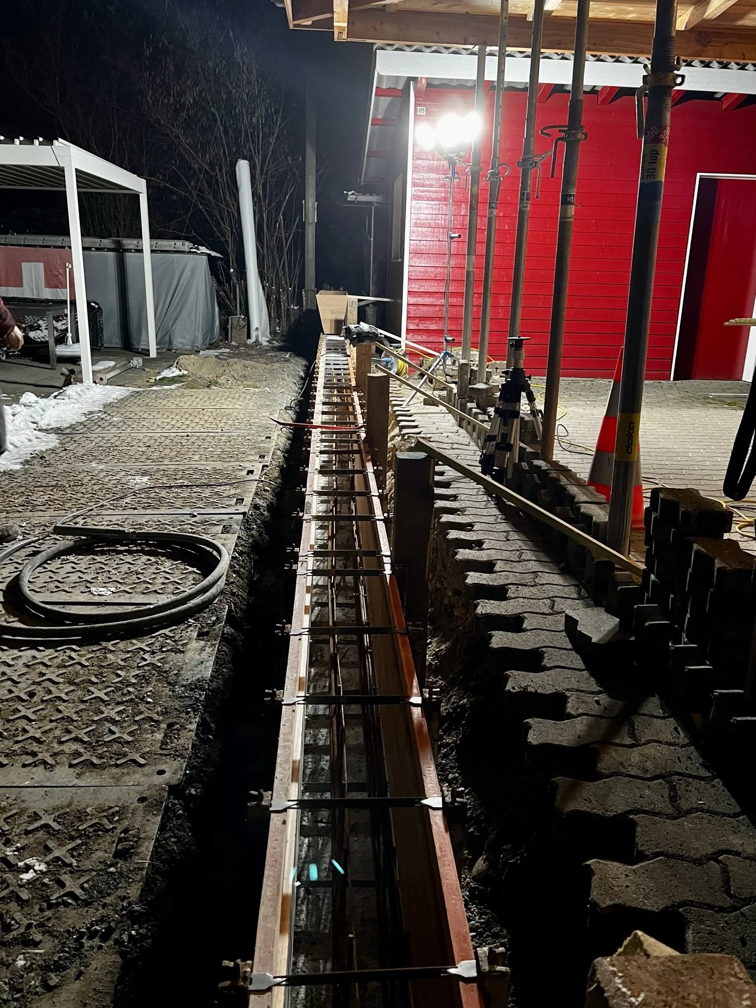 Umgebungsmauer Baumeisterarbeiten