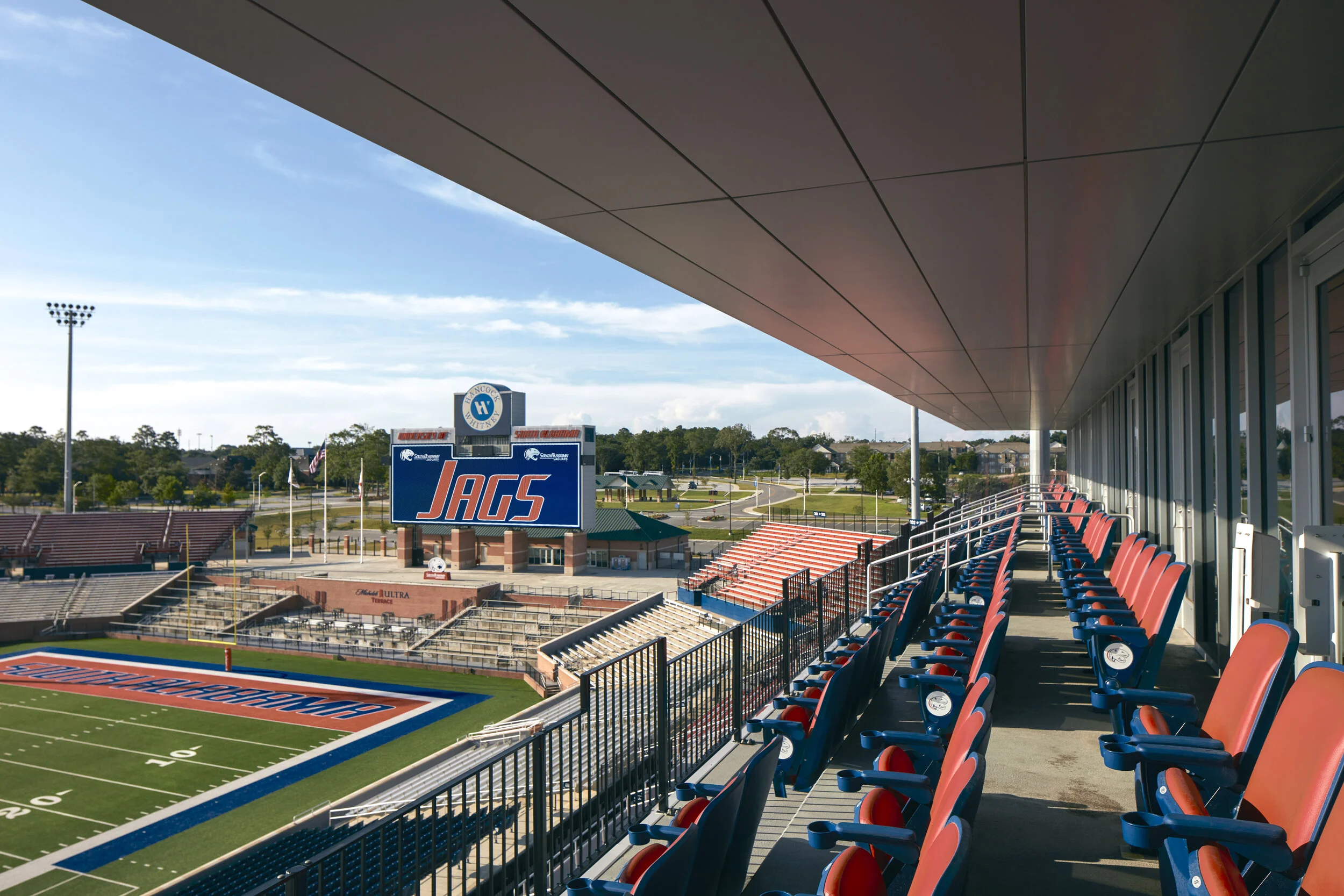 The University of South Alabama Hancock Whitney Stadium — CDFL