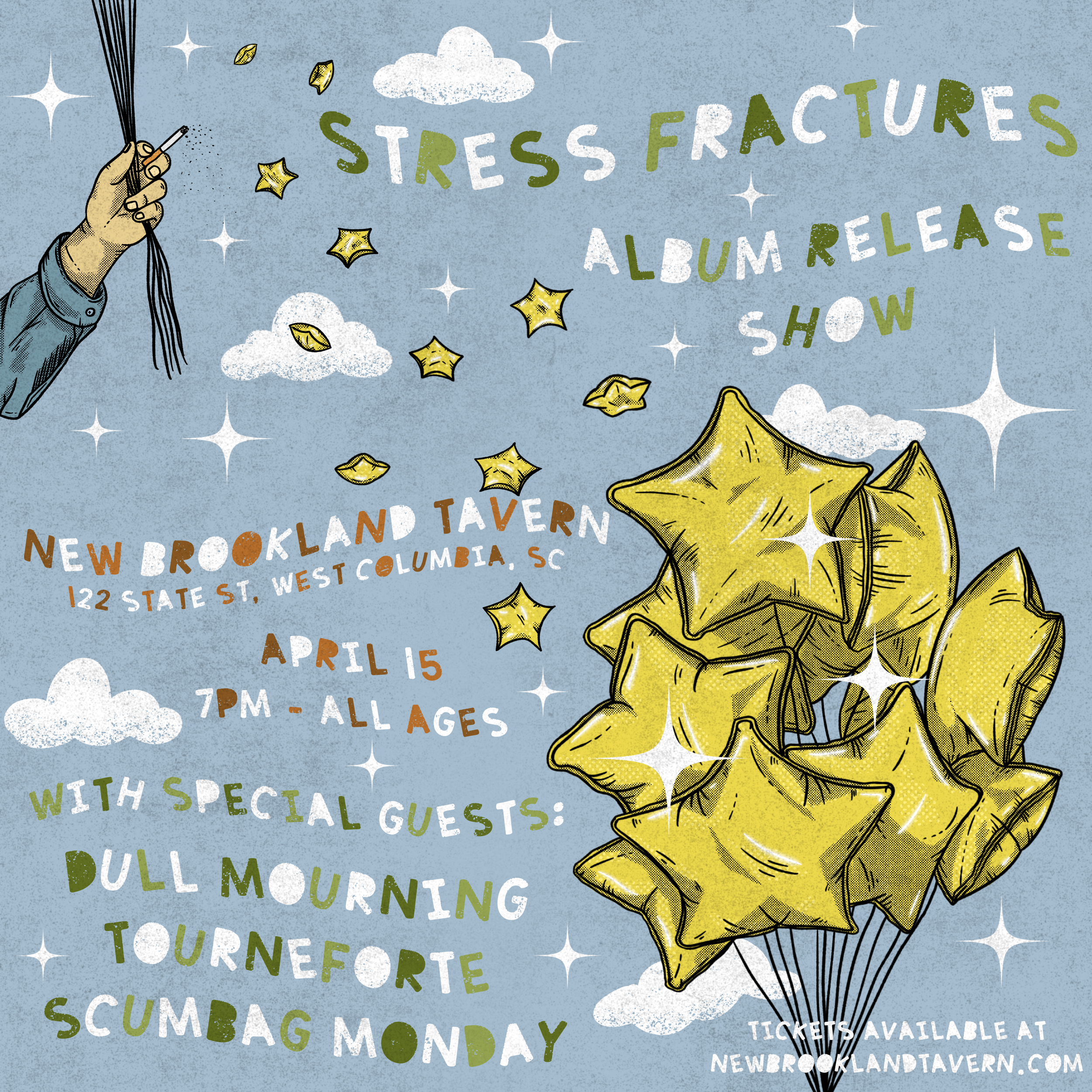 stress fractures flyer album release flyer.PNG