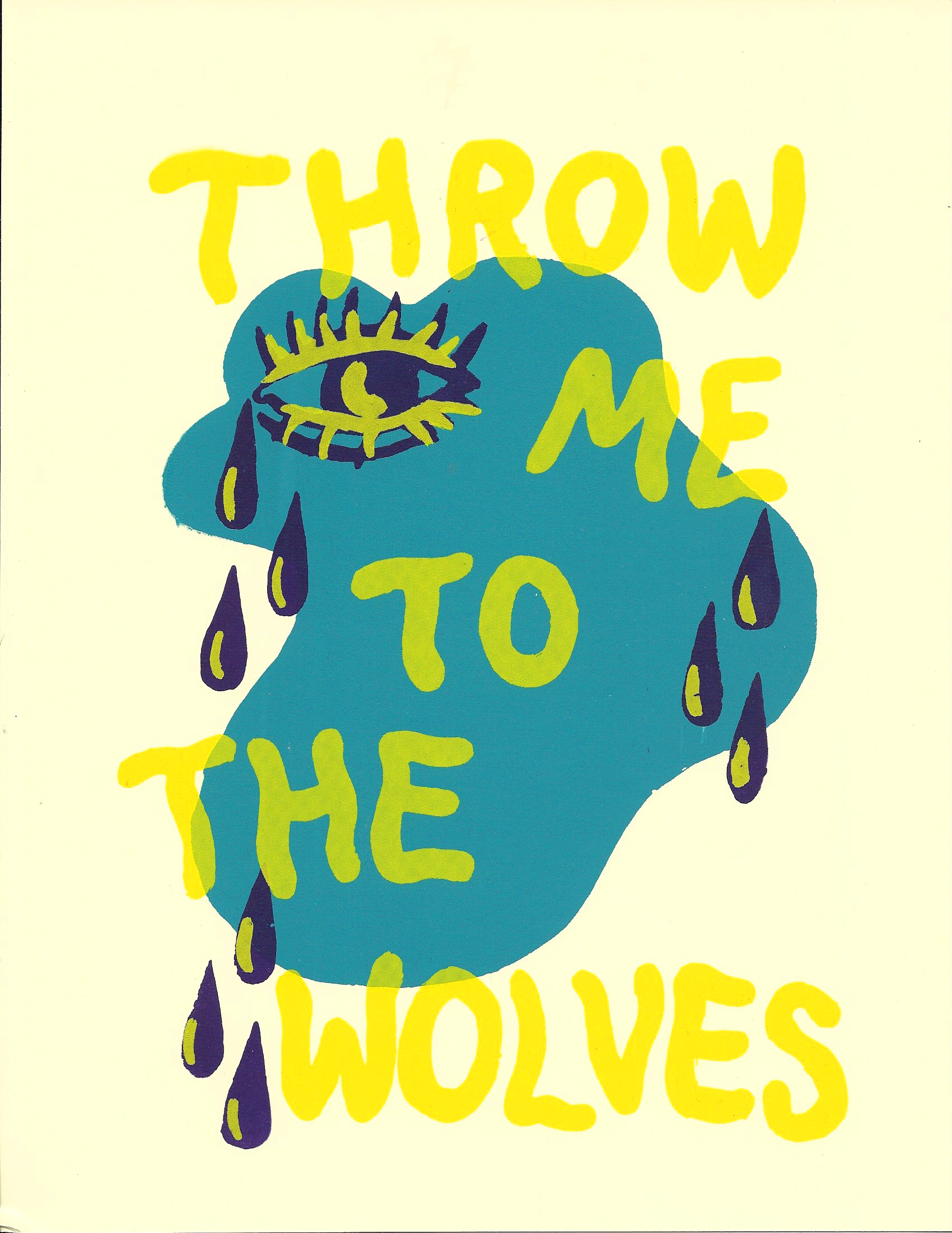silk screen print