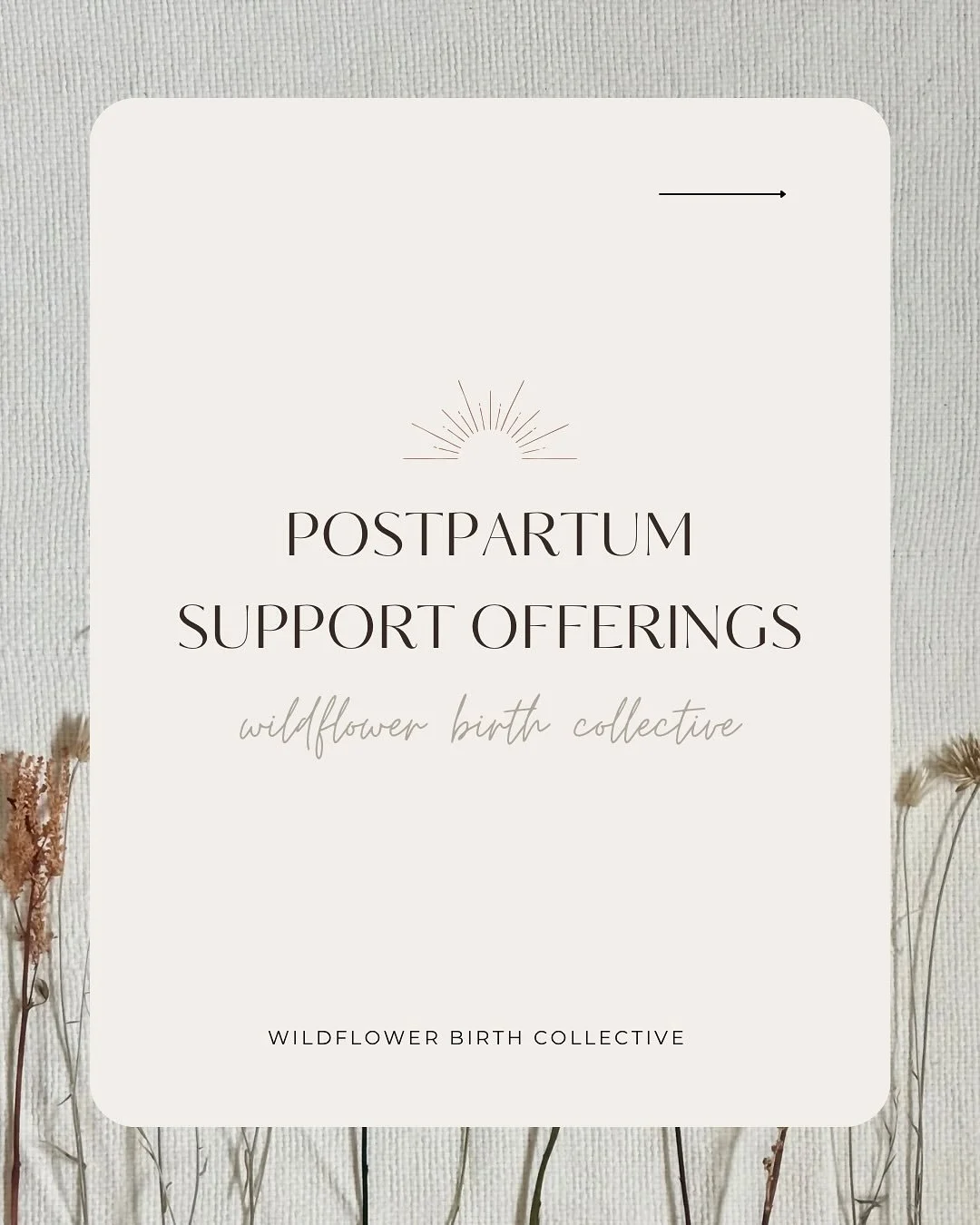 Wildflower postpartum support packages ✨
.
We&rsquo;ve made some changes to our postpartum offerings that we&rsquo;re excited to share. @daynahthedoula is our postpartum doula extraordinaire who is offering daytime support to families.
.
If you&rsquo