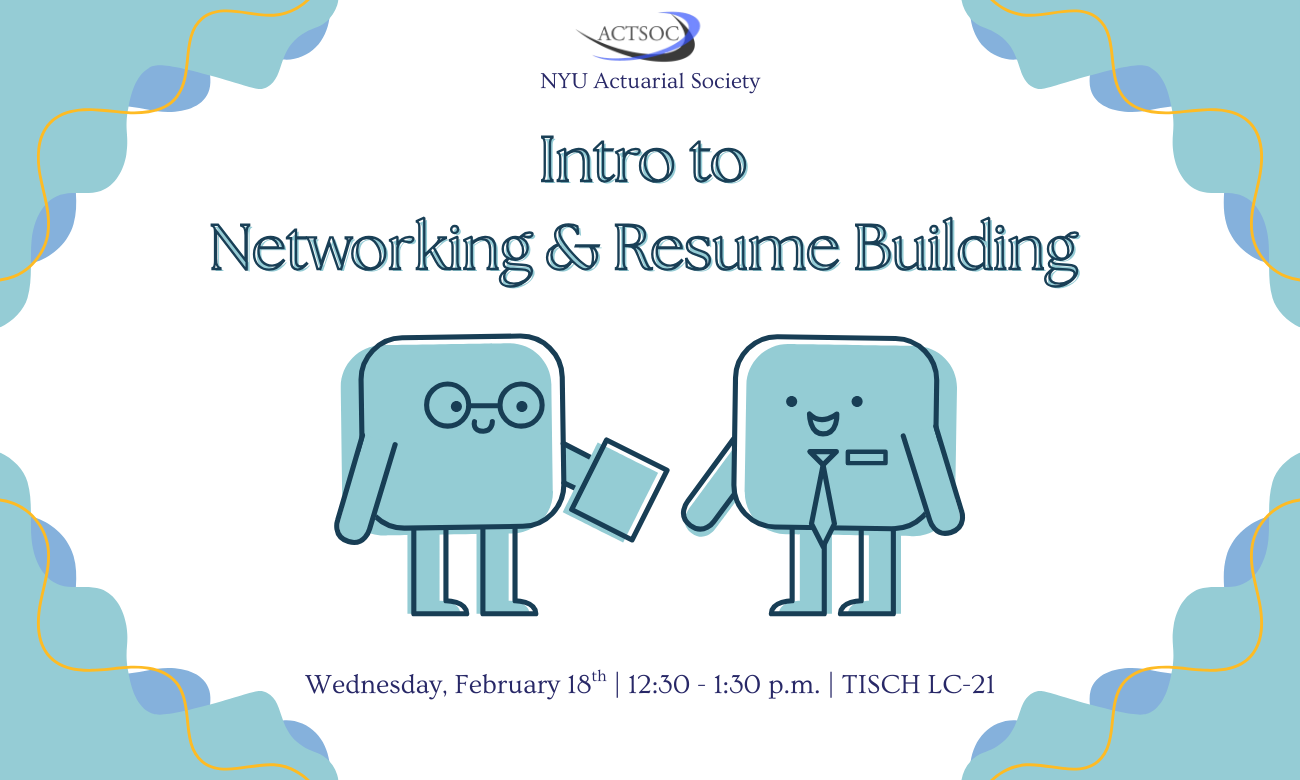 Intro to Networking and Resume Building