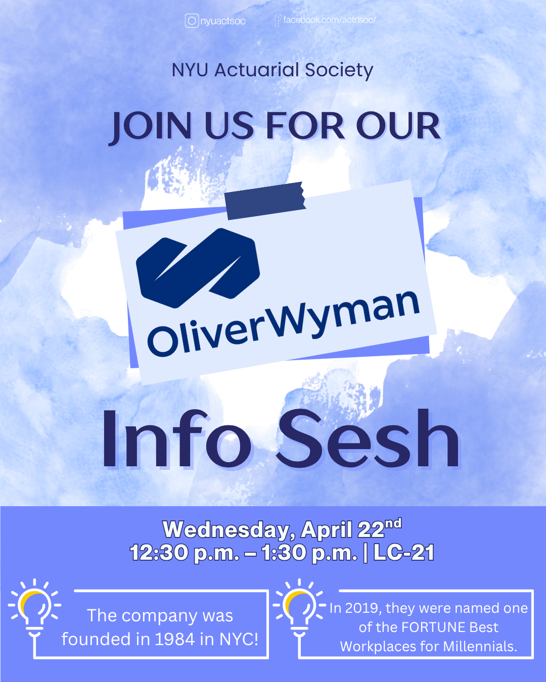 Oliver Wyman Info Sesh