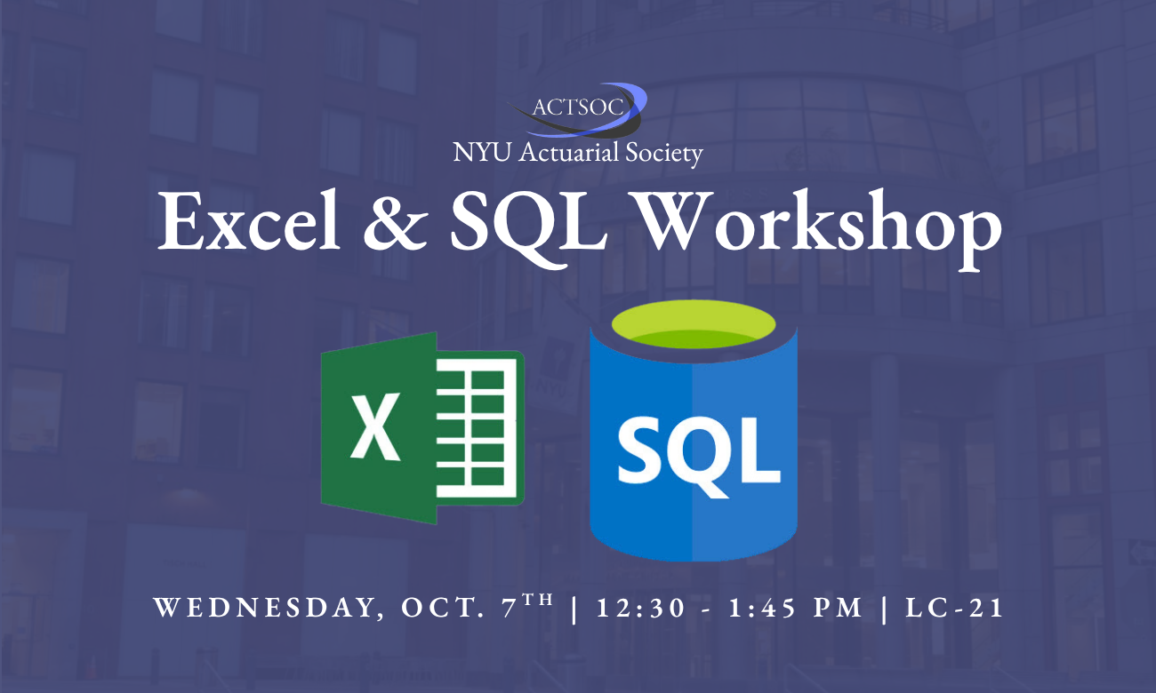 Excel & SQL Workshop