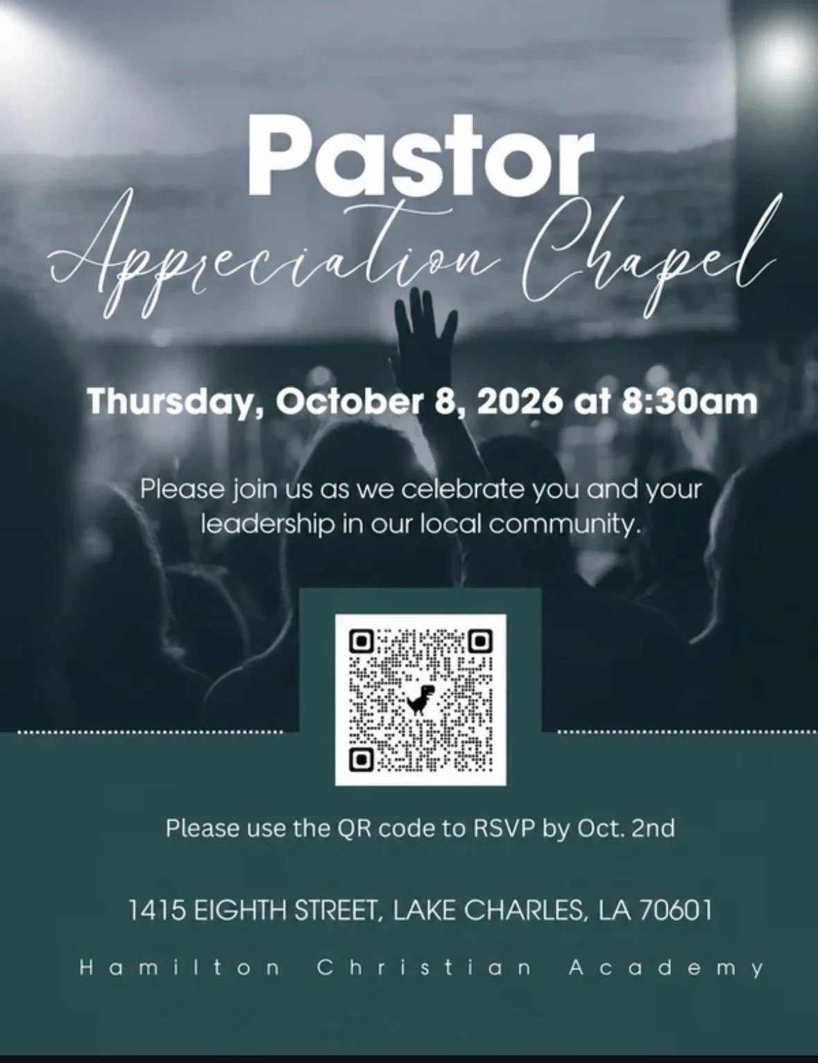 Pastor Appreciation Chapel