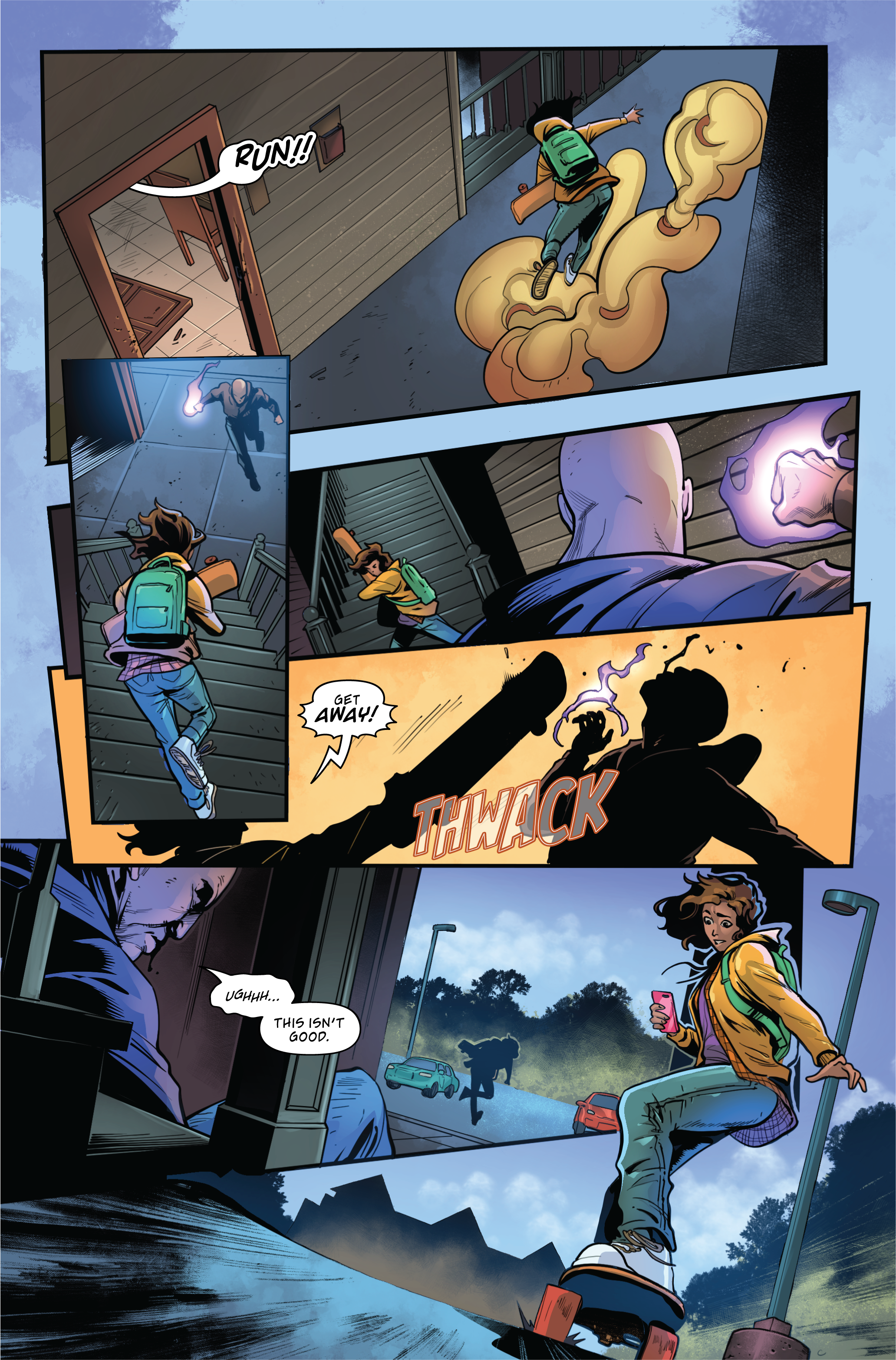 INCIDENT REPORT #2 (Attic Door Media) | Story by Brian Sippin & Mary Puppo | Written by Mark Romero | Art by Ricardo Arreola | Colors by Javi Laparra
