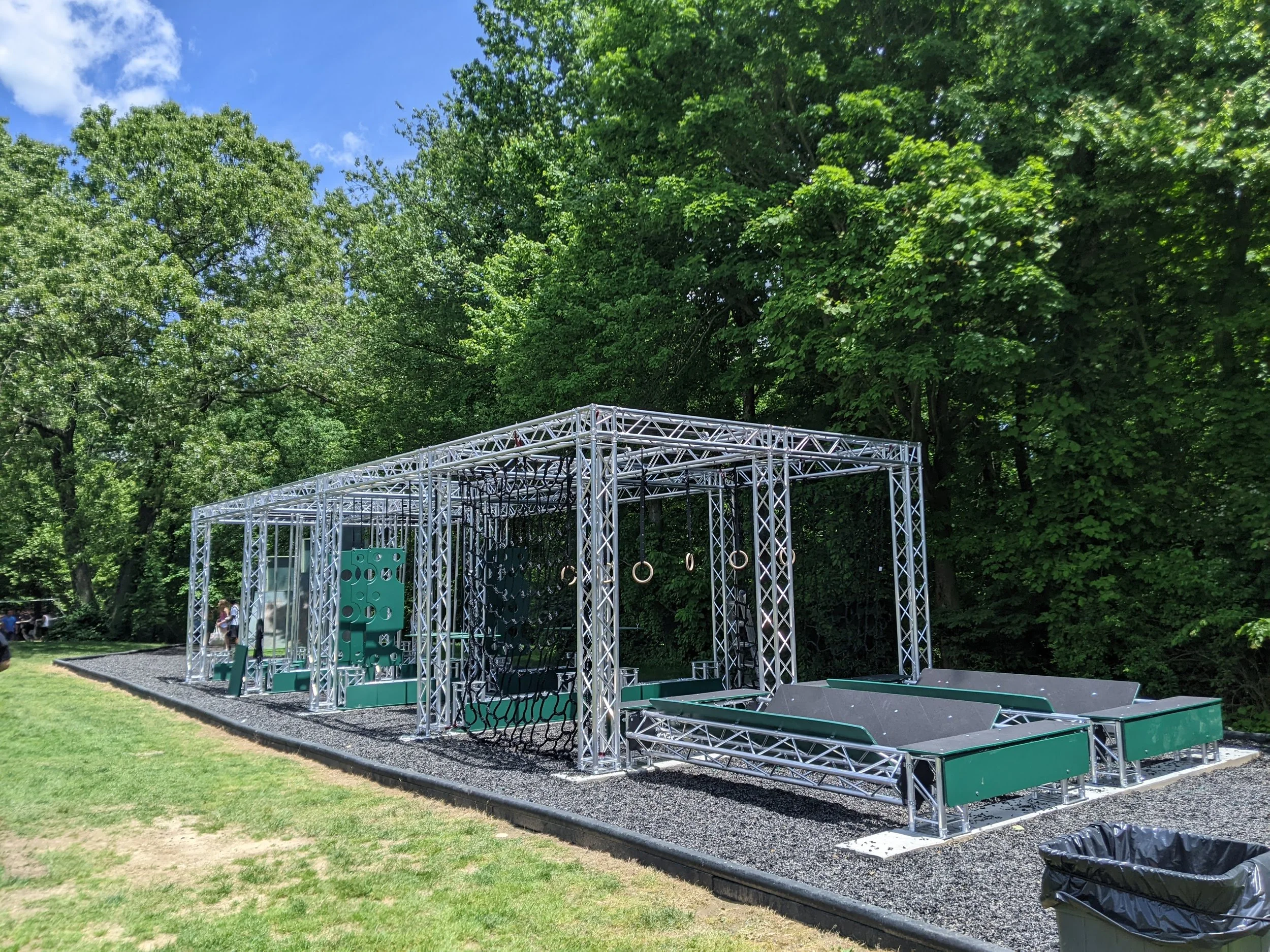 outdoor competition obstacle course