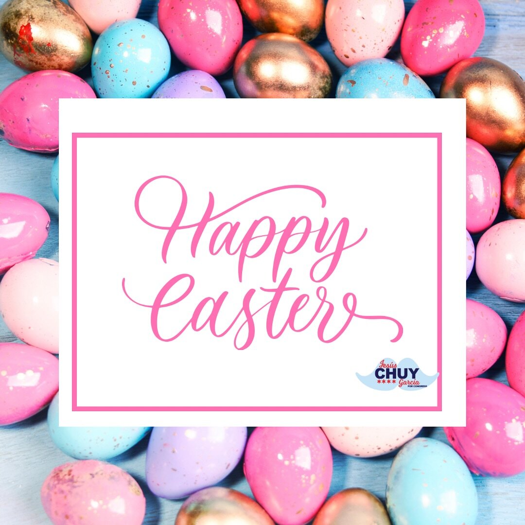 Team Chuy wishes everyone that celebrates today a very Happy Easter! 🐣🐰💐

&iexcl;Les deseamos Felices Pascuas a todos los que celebran hoy! 🐣🐰💐