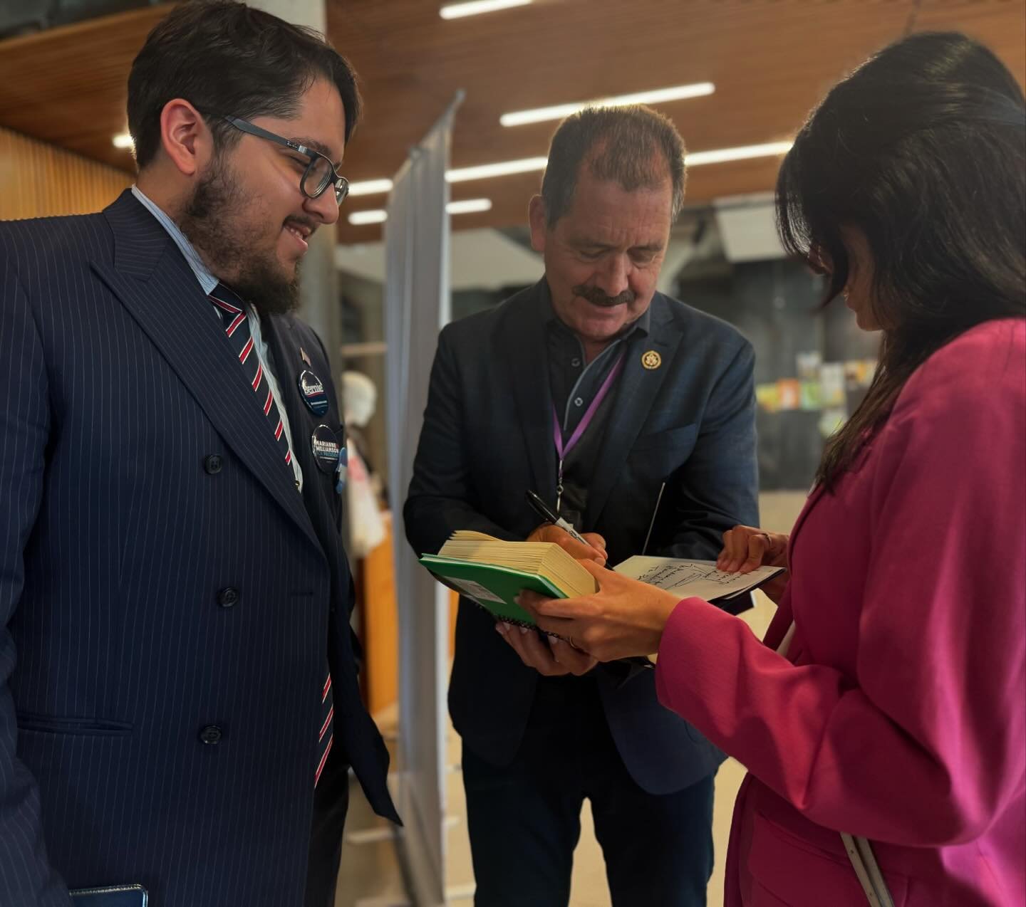 Kicking off the Natl&rsquo; Democratic Convention with the Progressive Democrats of America! 🇺🇸 💙 

As the first and only immigrant Member of Congress from the Midwest, I&rsquo;m committed to ensure humane immigration remains a top priority for De