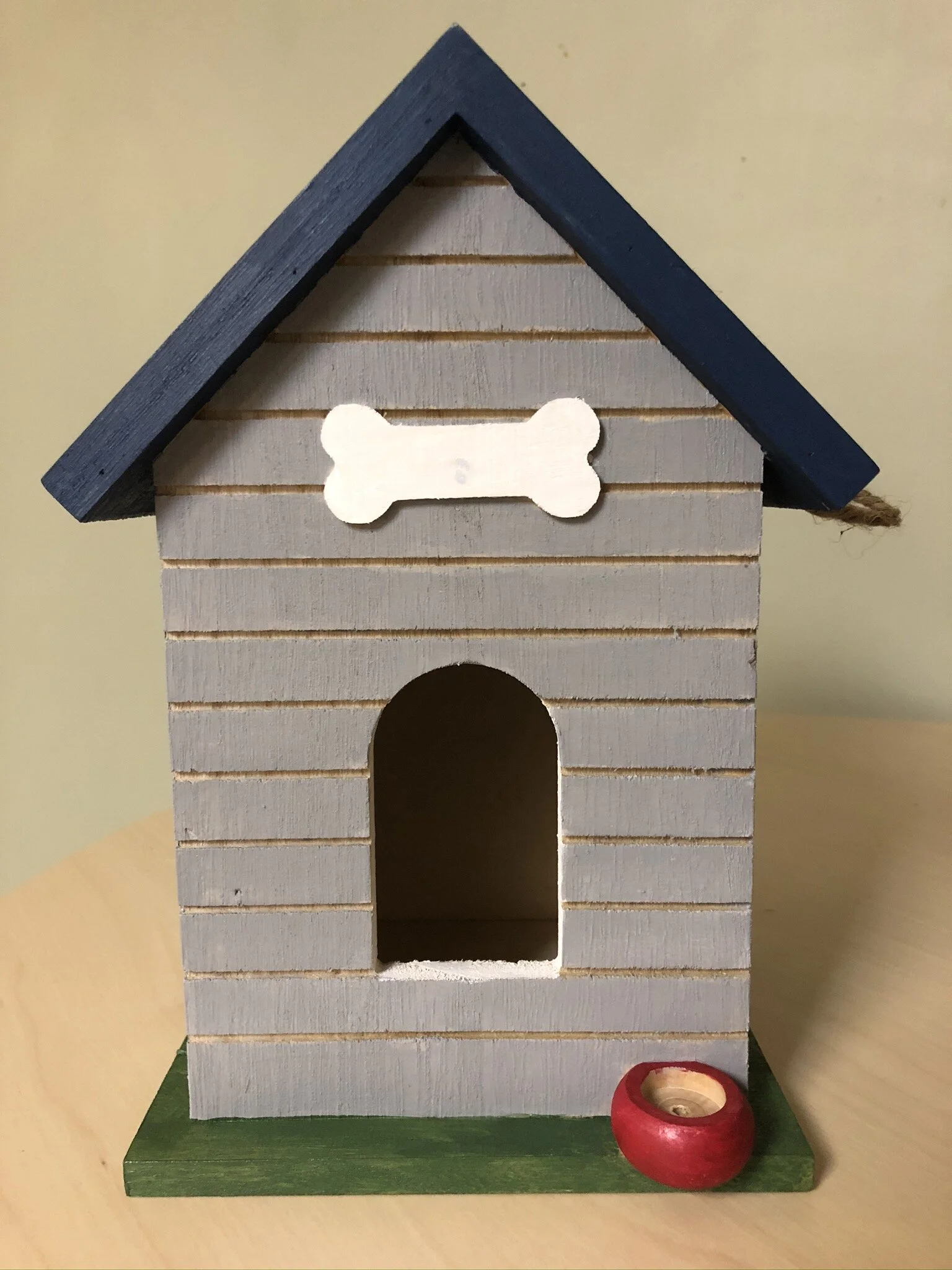 Doghouse Birdhouse (lg) with free personalization