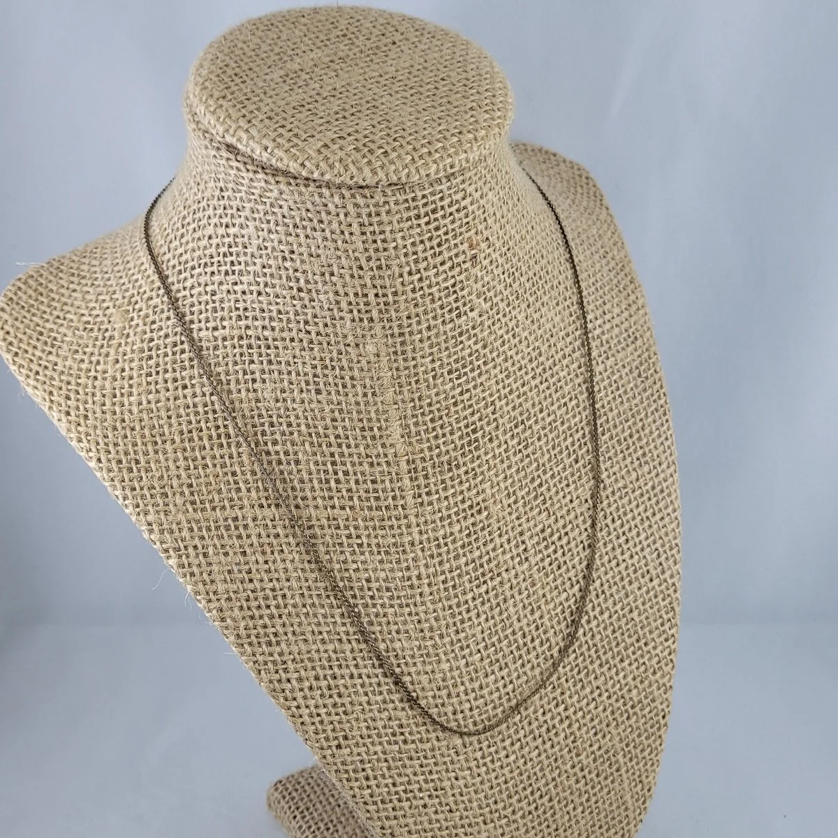 Gold-tone Serpentine Chain 18.75 Inch Princess Necklace