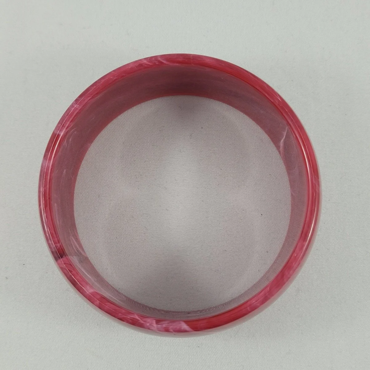 Oyonnax French Marbled Wine Milky Swirl Domed Translucent Rhodoid Bangle Bracelet -8.jpg (Copy)