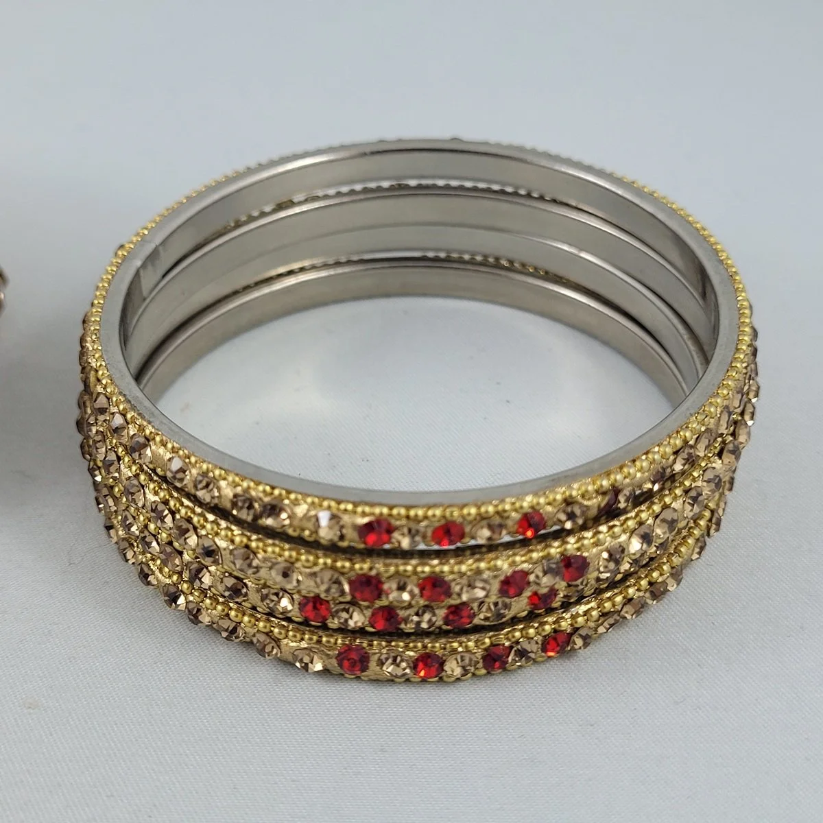 Traditional Bridal Rajwadi Rajasthani Gujarati Golden Lac Chuda Chudi Churi Choodi Kangan Kada Kundan Studded Jeweled Bangle Set -2.jpg (Copy)