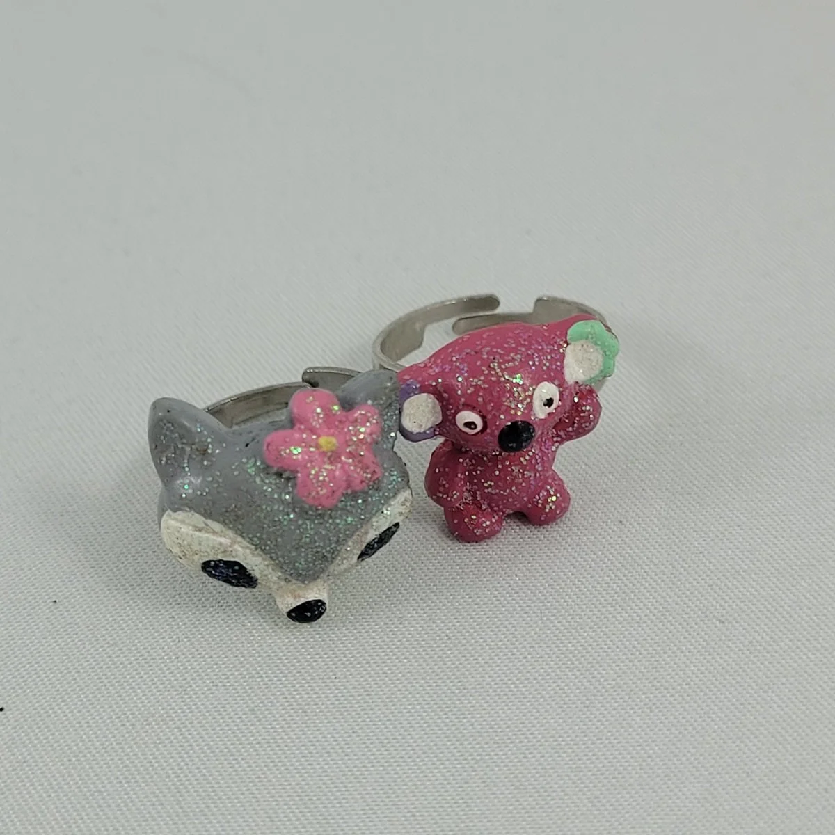 Children's Adjustable Sparkling Koala Bear Ring -2.jpg