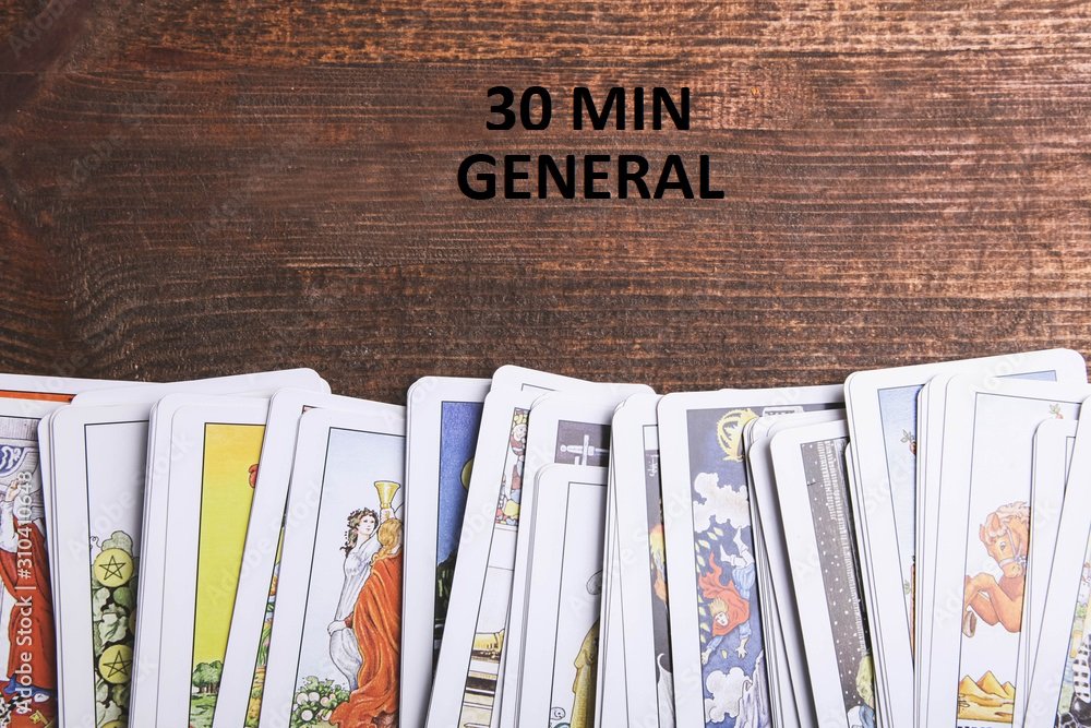GENERAL PRIVATE INTUITIVE TAROT & ORACLE CARD READING - 30 MIN YOUTUBE VIDEO PLATFORM