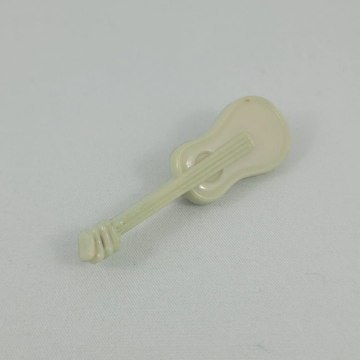 Antique Early Celluloid Plastic Spanish Guitar 2.25 Inch Brooch