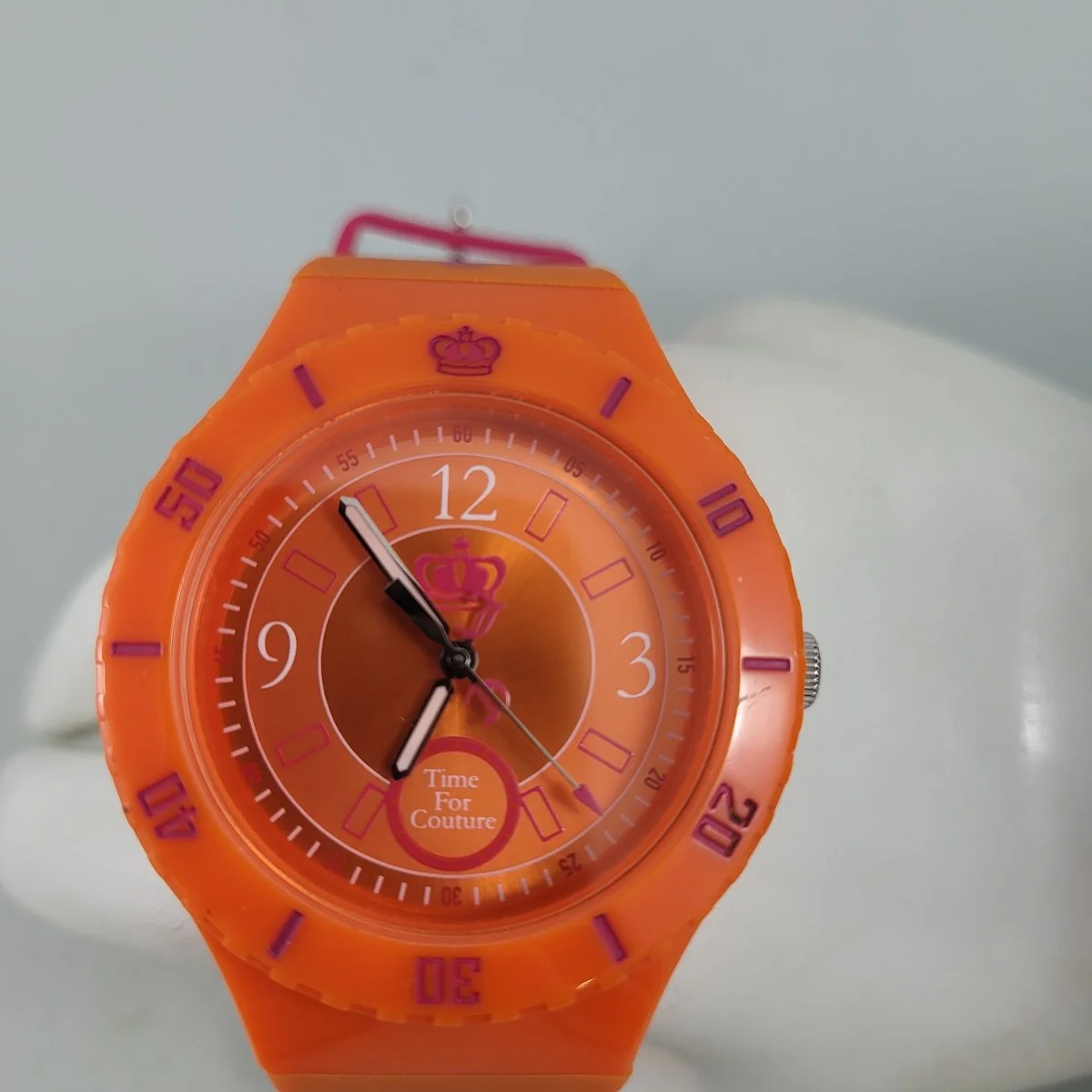 JUICY COUTURE Time for Couture Women's Orange Silicone Jelly Strap Analogue Watch Model 1900852 -6.jpg (Copy)