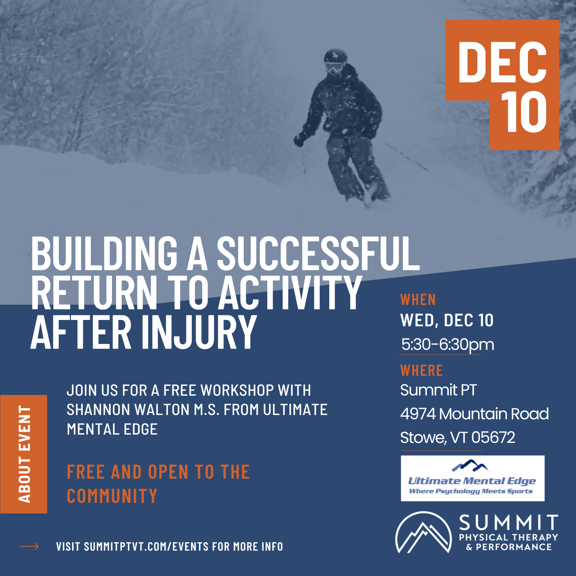 Building a Successful Return to Activity After Injury