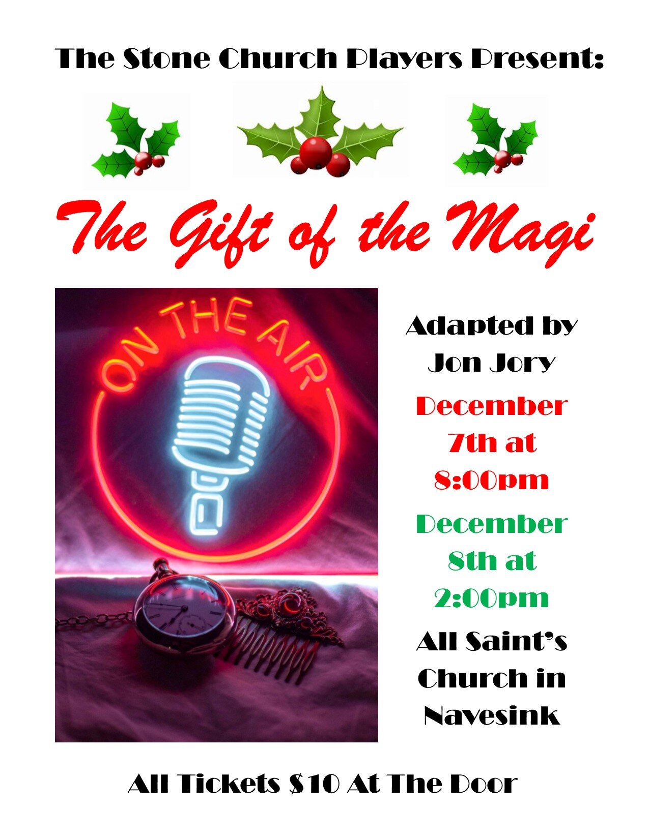 The Gift of the Magi, December 2019