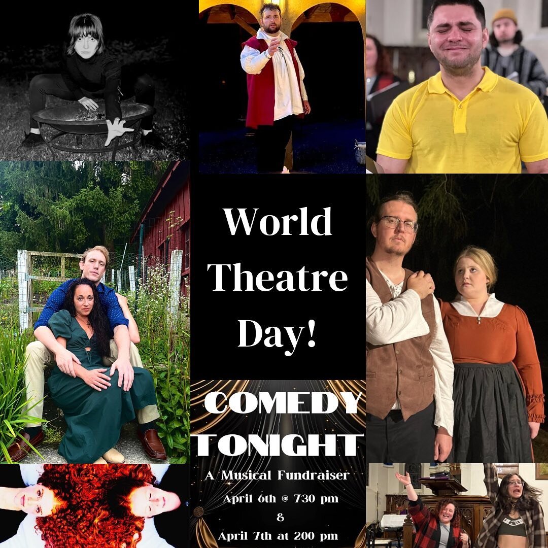 Happy World Theatre Day!

We are so proud to be able to explore and create beautiful theatre with all of you each and every season. Thank you to our actors, production staff, audience members, supporters, and our SCP Board for all that you do! 

🎭