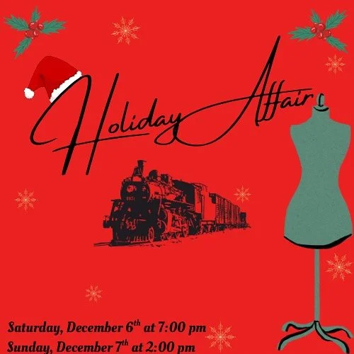 We are pleased to announce our 2025 holiday radio show, Holiday Affair! 

Directed by John Paul Durazzo with musical direction by Mike Kabash.

Join us Saturday, December 6th at 7:00 pm and Sunday, December 7th at 2:00 pm to be transported back in ti