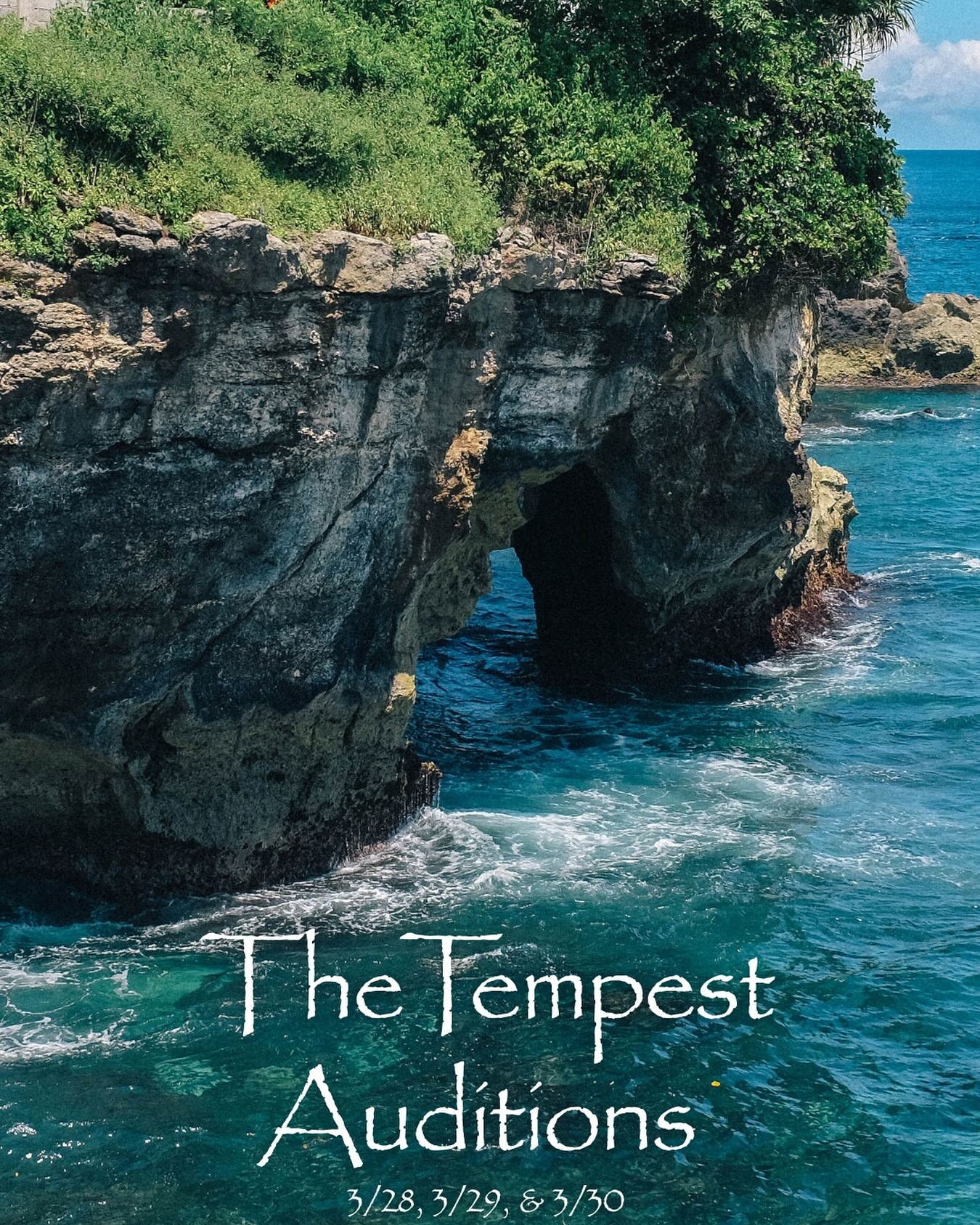 Who really is the monster?

That will be the question on everyone&rsquo;s lips this summer. 

Auditions are now live for The Tempest. Click the link in our bio to sign up and get all the need to know info!

Audition dates: 

Saturday, March 28th 12-4
