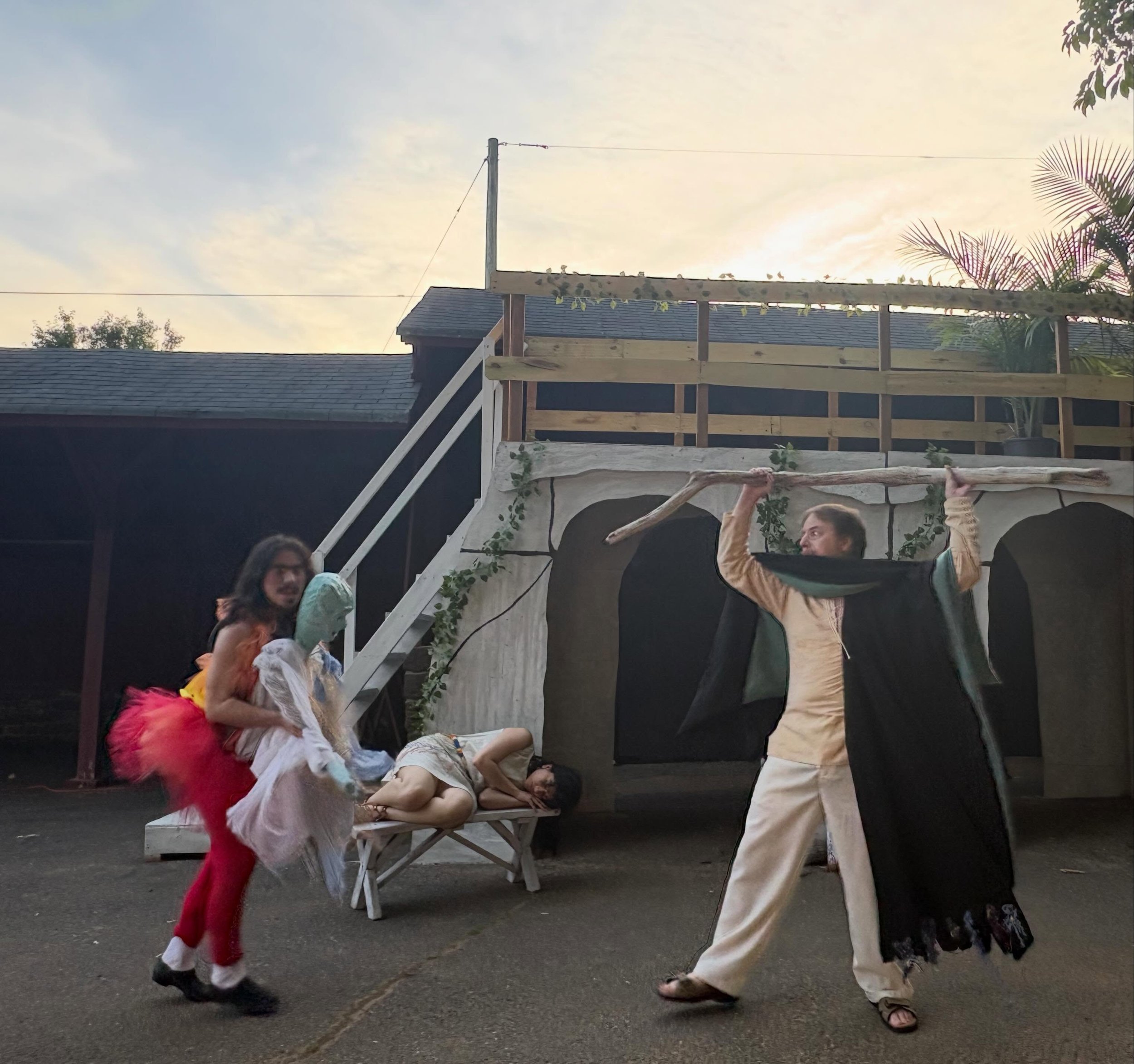 It&rsquo;s a beautiful night for an evening of Shakespeare and we are back for weekend two!

Our suggestion?

Enjoy an early, lovely dinner at a local restaurant and then join us at 7:00 pm for two hours of magic and mischief with The Tempest ! 

Doo
