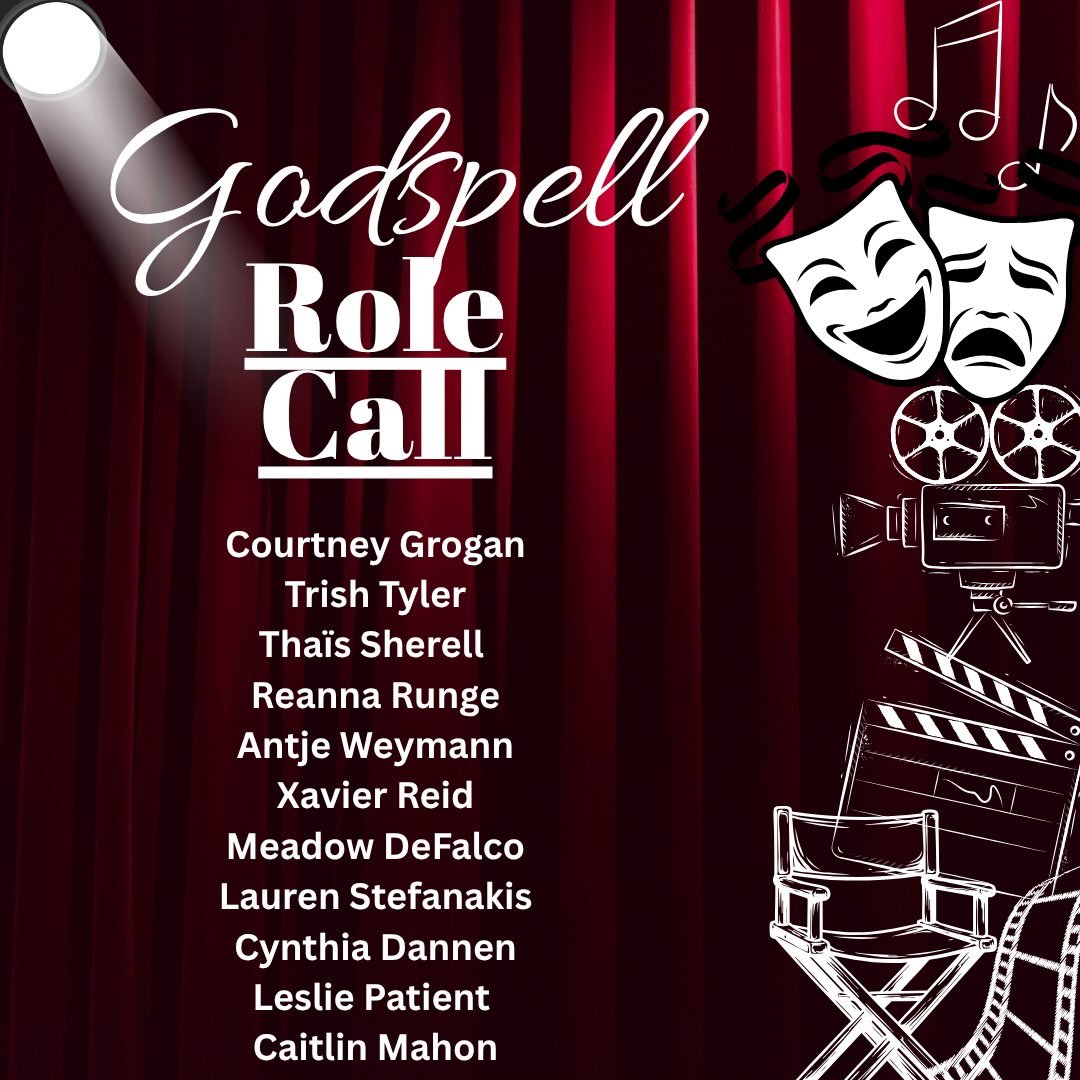 Say hello to the amazing cast of Godspell! 

&ldquo;Come sing about love&rdquo; with us September 18th - 20th 🎵🎭🎬