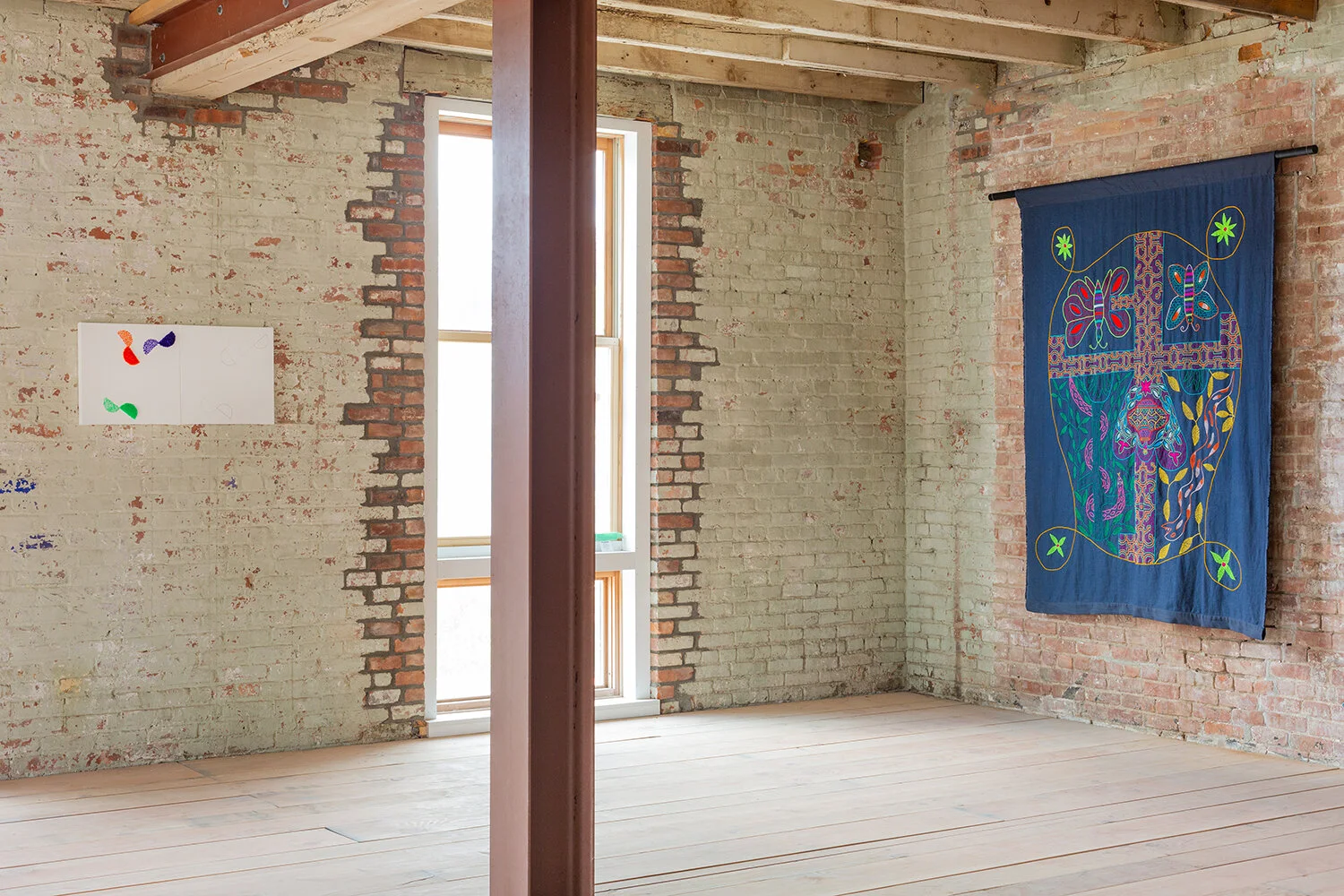 Installation view (Osi Audu, Tamara Gonzales)