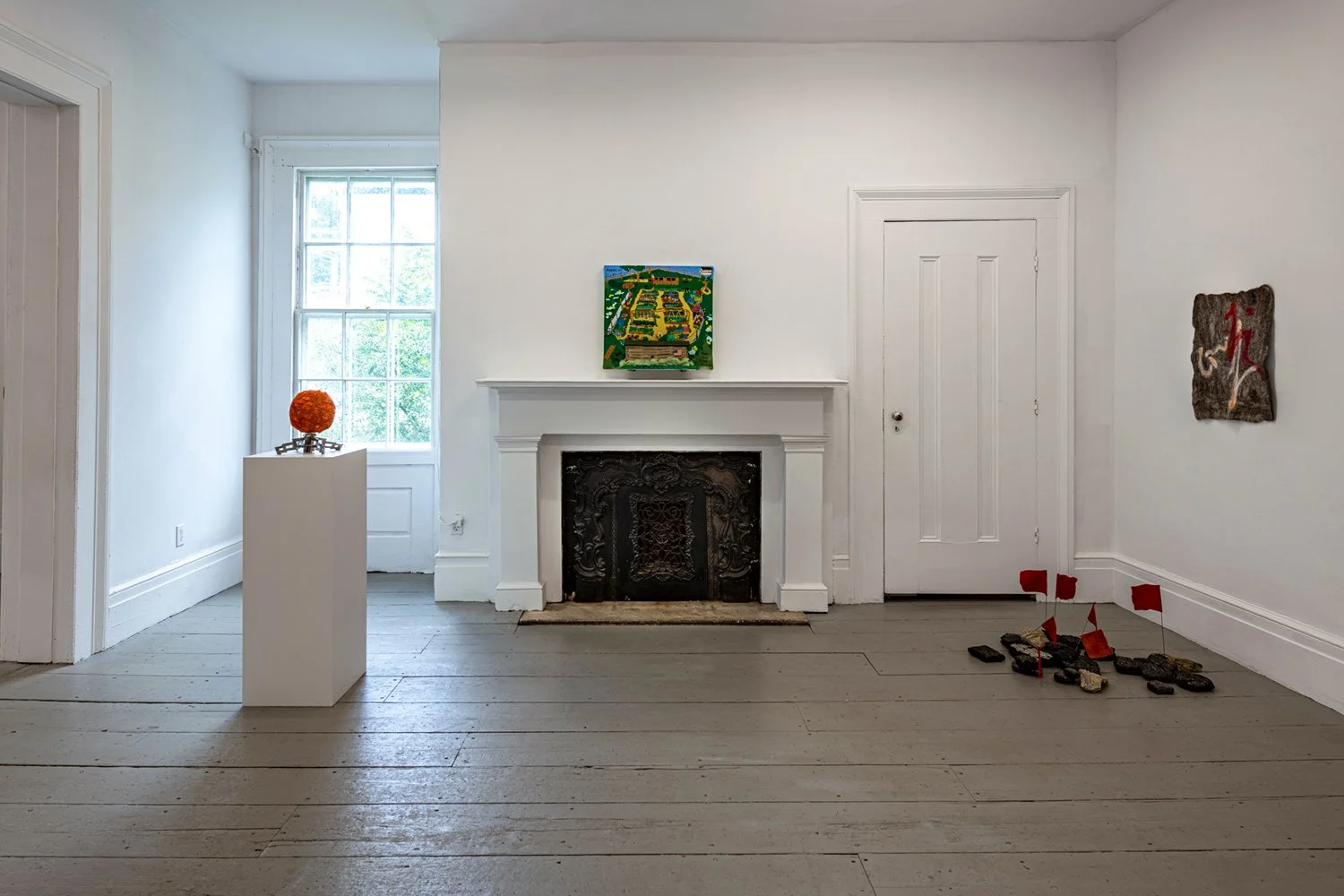 Installation view (Pat McCarthy, Shanti Grumbine)