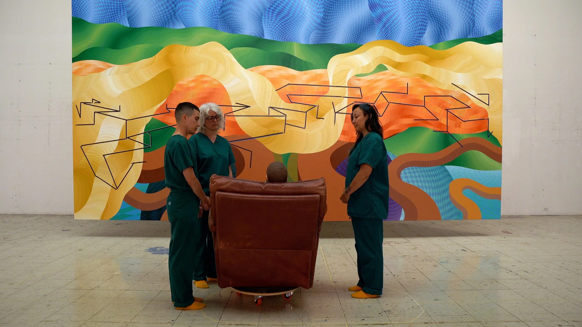 boiling rain video still (devynn emory, Yanira Castro, Jeanie, maura nguyễn donohue)