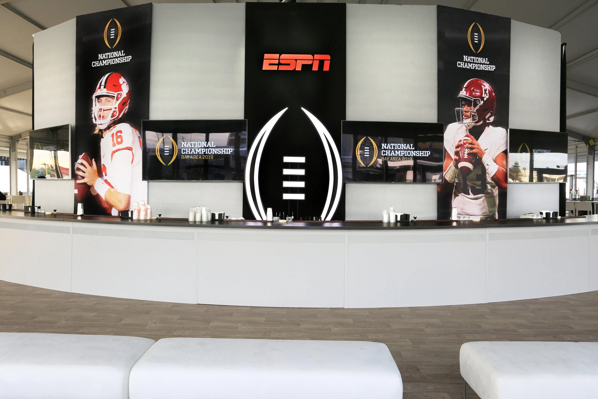 Inside ESPN VIP Tailgate