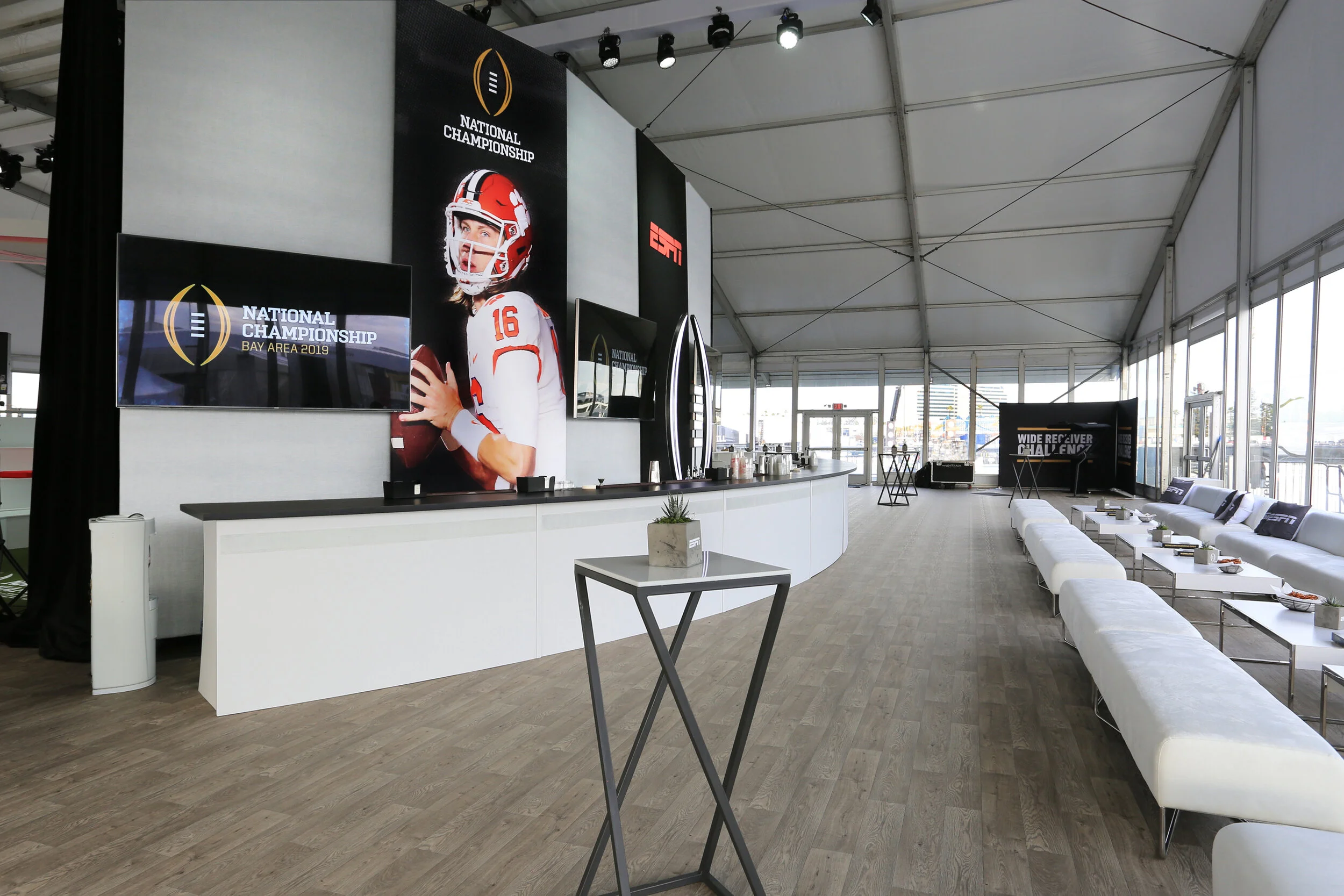 Inside ESPN VIP Tailgate