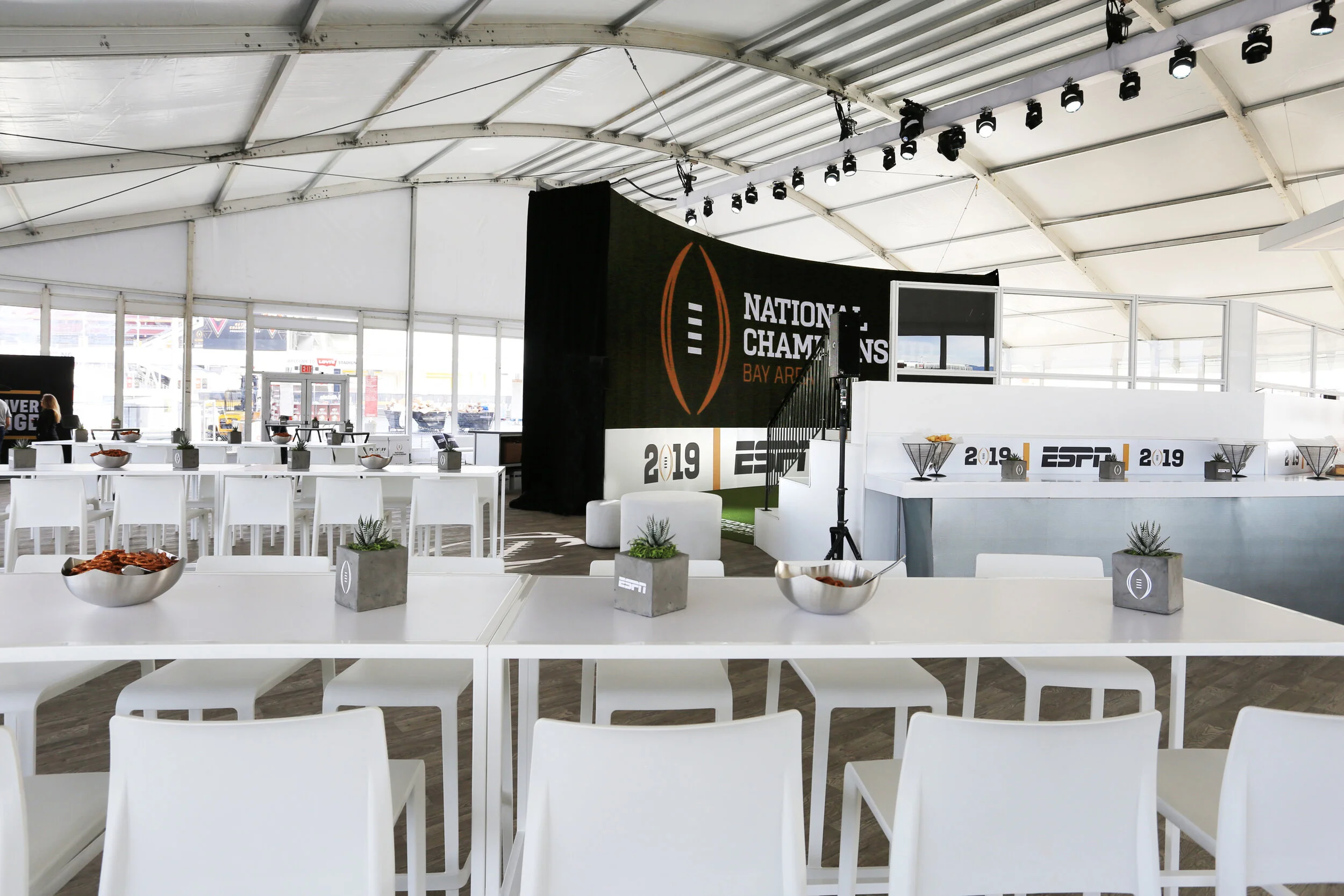 Inside ESPN VIP Tailgate