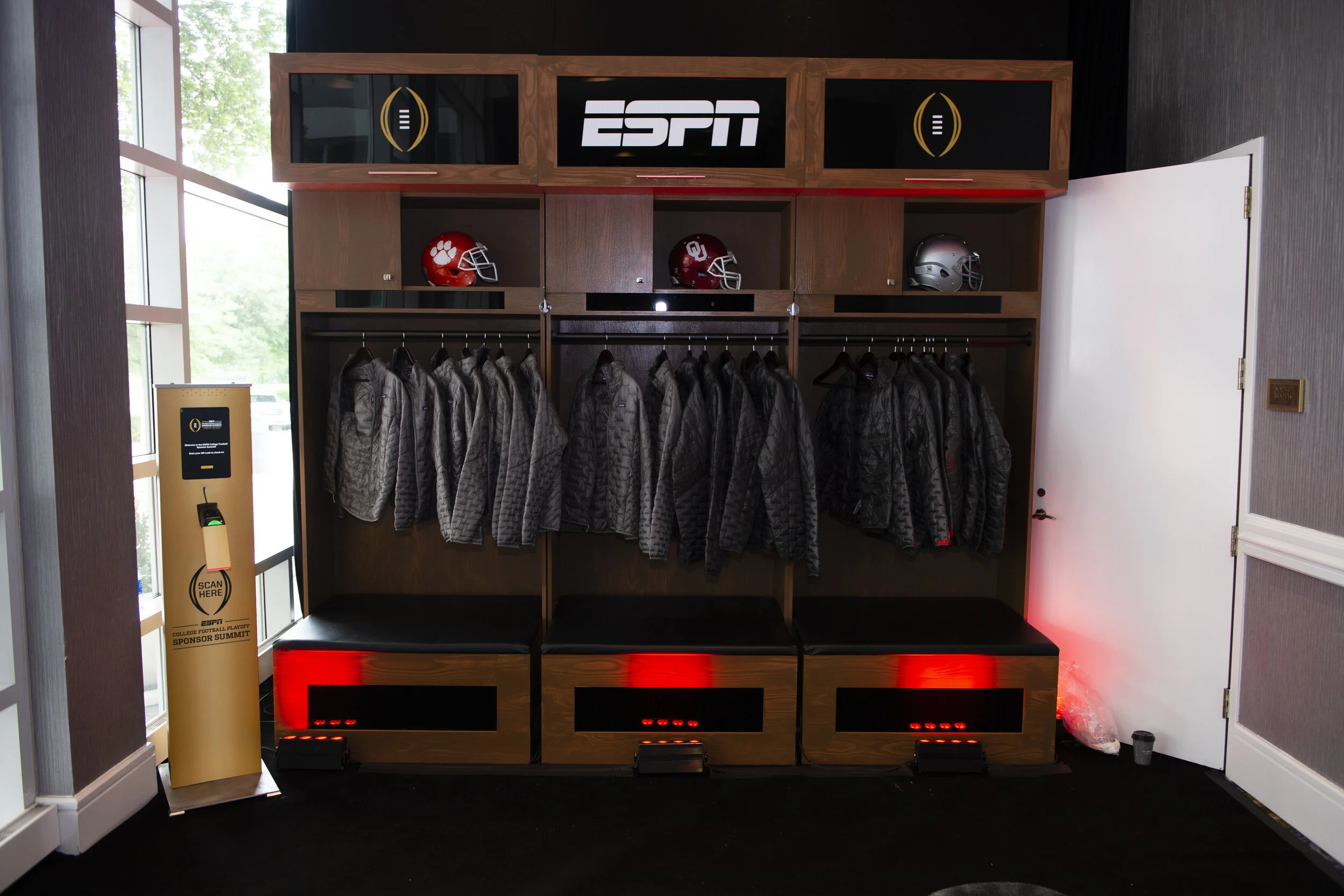 Locker build out for client giveaway