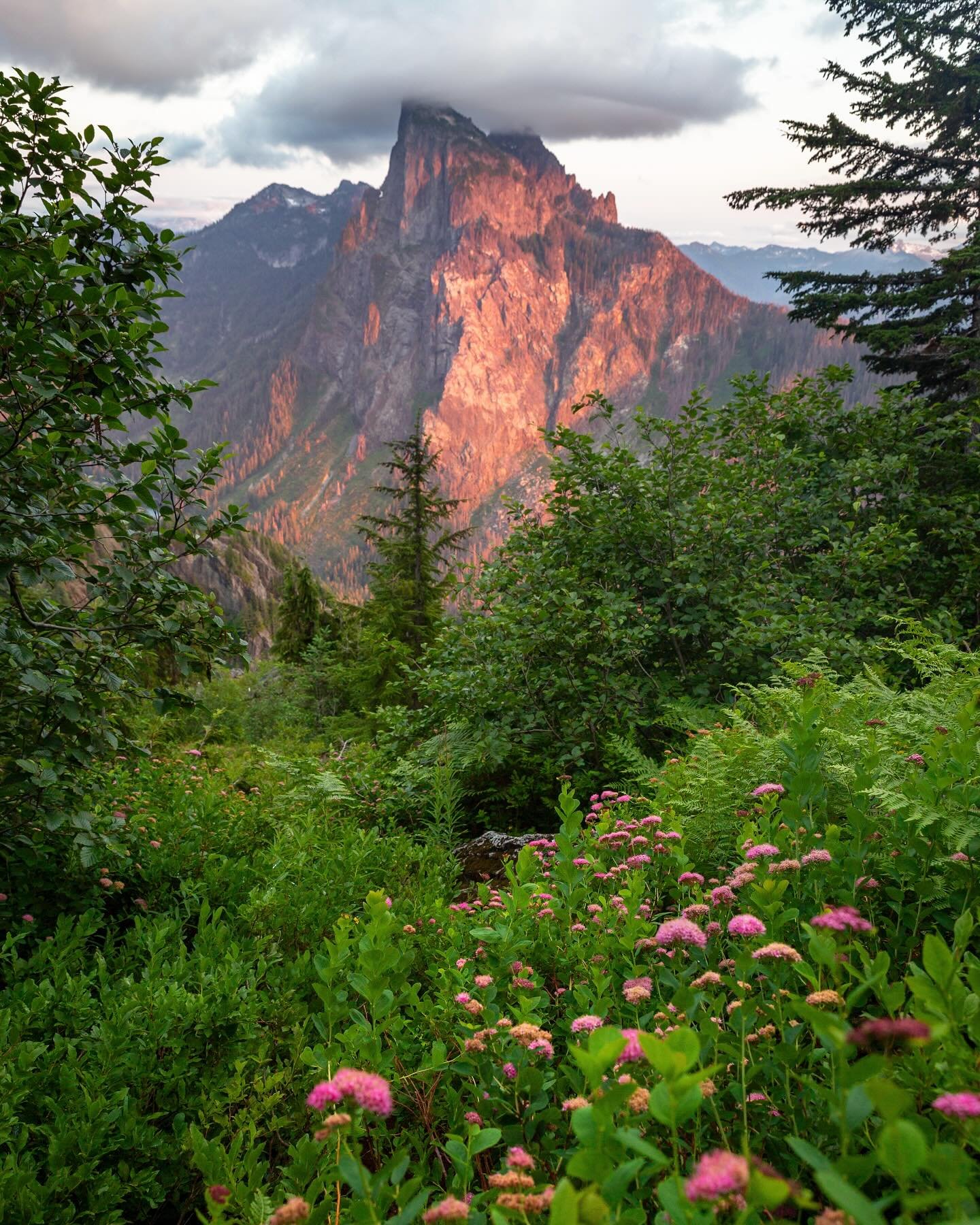 Day 2212: I have a couple photos from the last few years featured in the spring issue of @adventures_nw which can be found for free at locations throughout the North Sound. The pics from a variety of spots in the North Cascades featuring those aspect