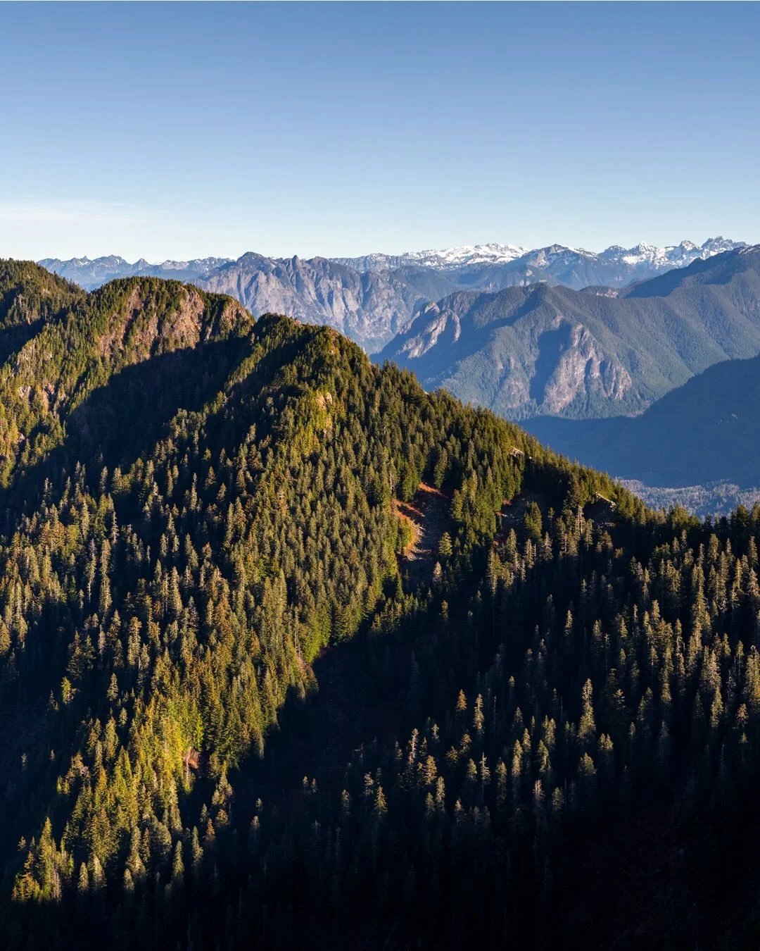Day 2277: When was this pano taken? You&rsquo;d be forgiven for thinking it was June or July or really any time from late May to late October, but mid December? A guess like that would be unforgivable. But alas, this was the view up the Middle Fork o