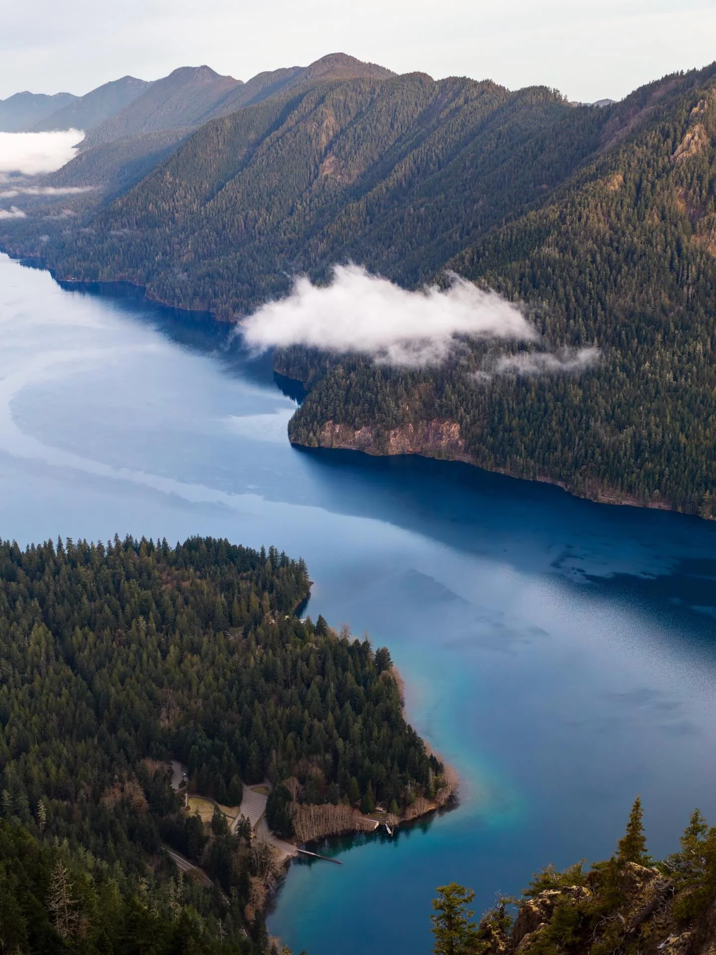 Day 2318: This was my second time reaching this Instafamous lookout point, and I think it grew on me a bit this time. The first time we made it up around noon and a mixture of low clouds/sun obscured the view for much of the time we were up there. I 