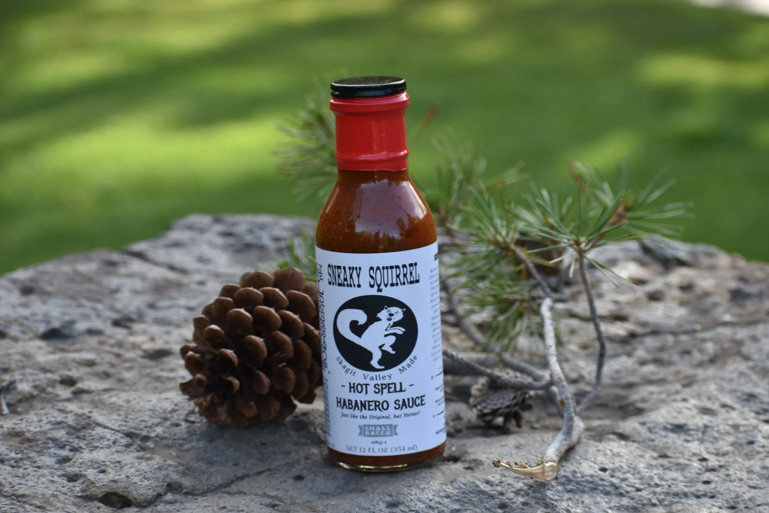 -HOT SPELL HABANERO SAUCE  - 12OZ  BOTTLE SMALL BATCH