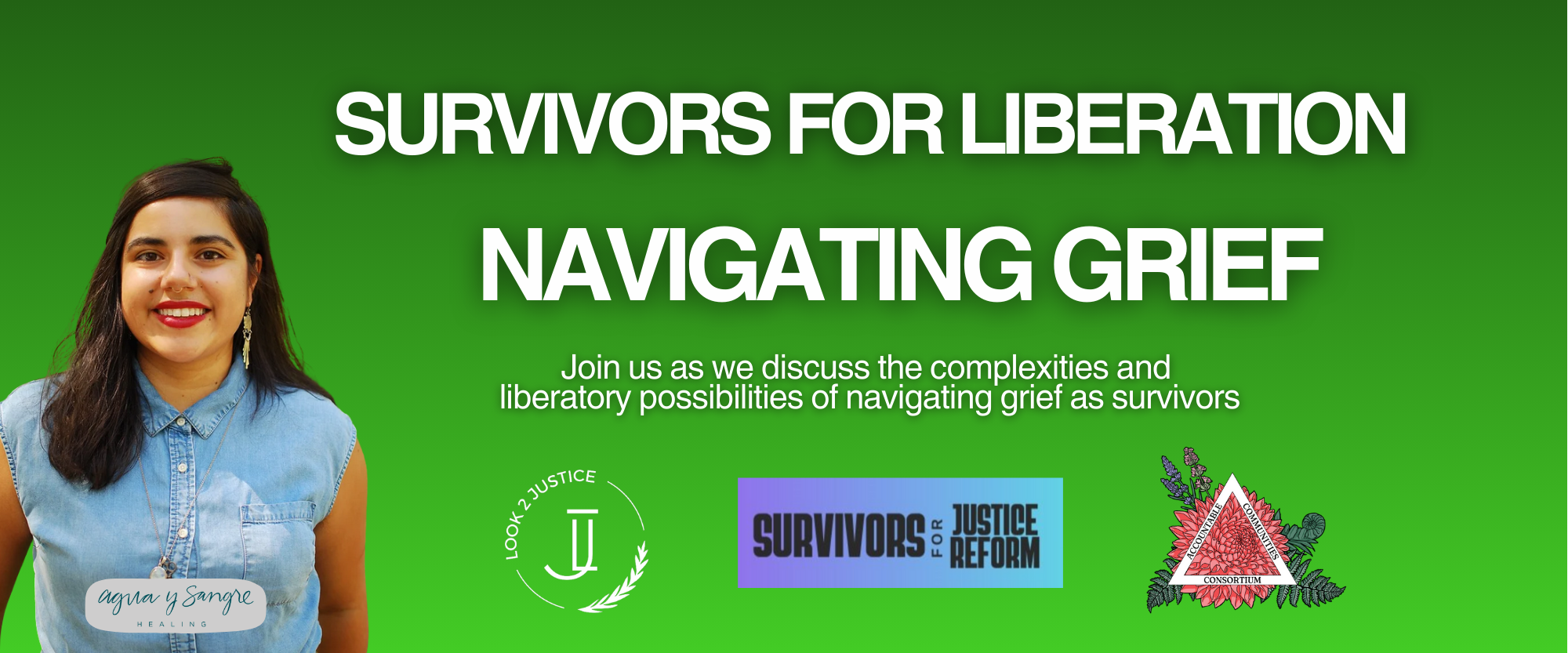Survivors for Liberation December Meeting: Navigating Grief